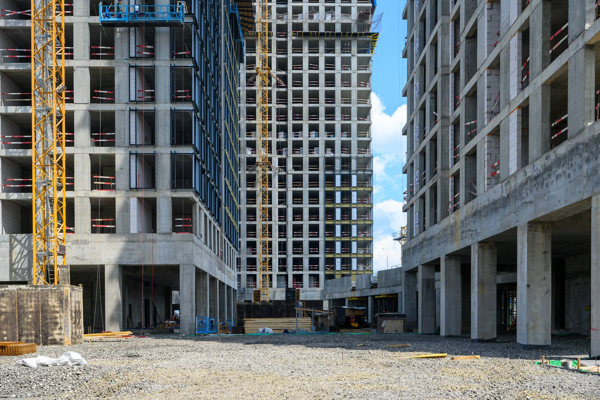 квартал «МИРАПОЛИС» ход строительства