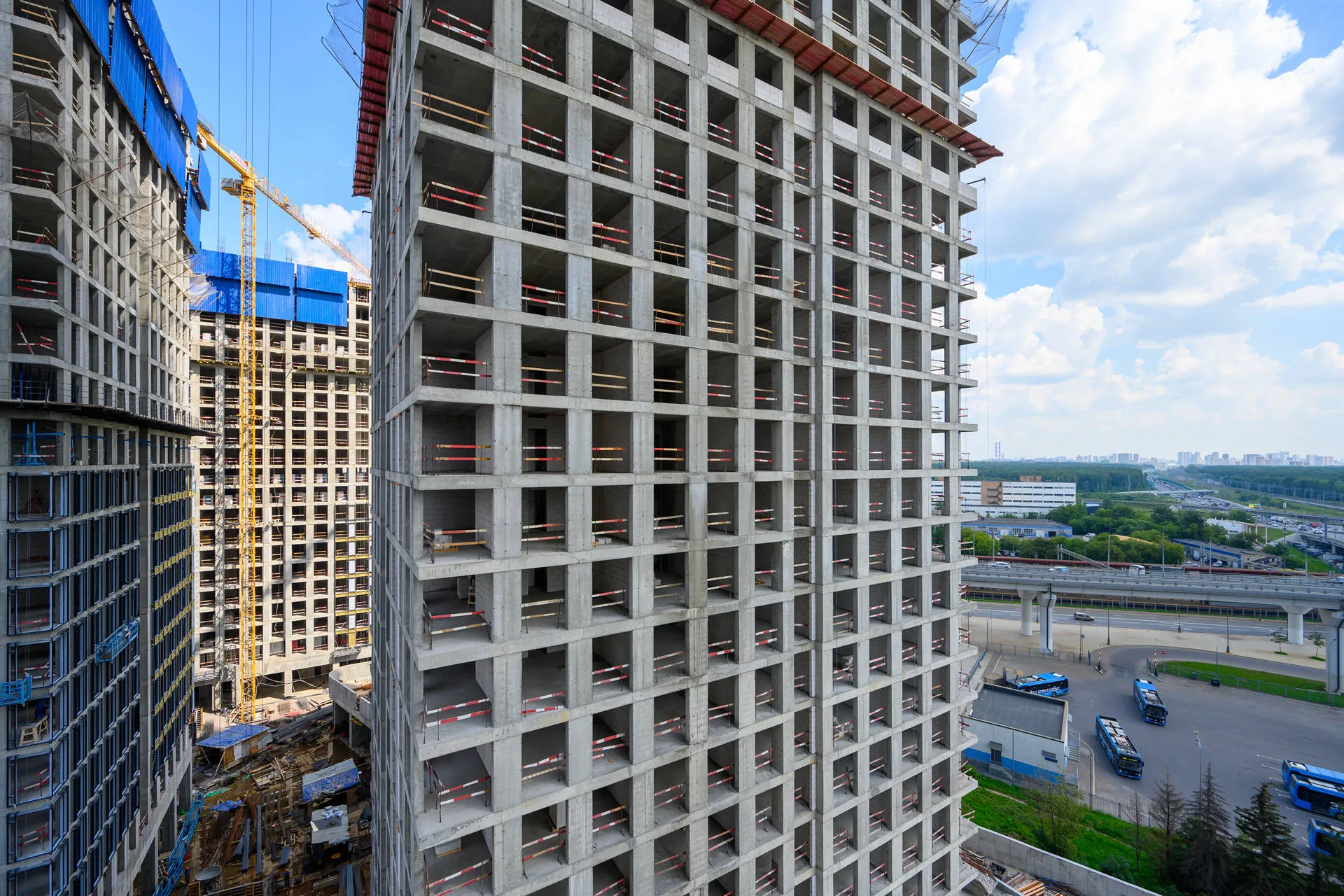 квартал «МИРАПОЛИС» ход строительства