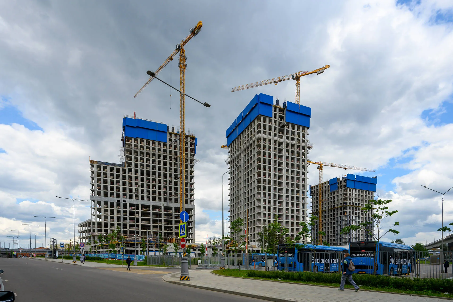 квартал «МИРАПОЛИС» ход строительства