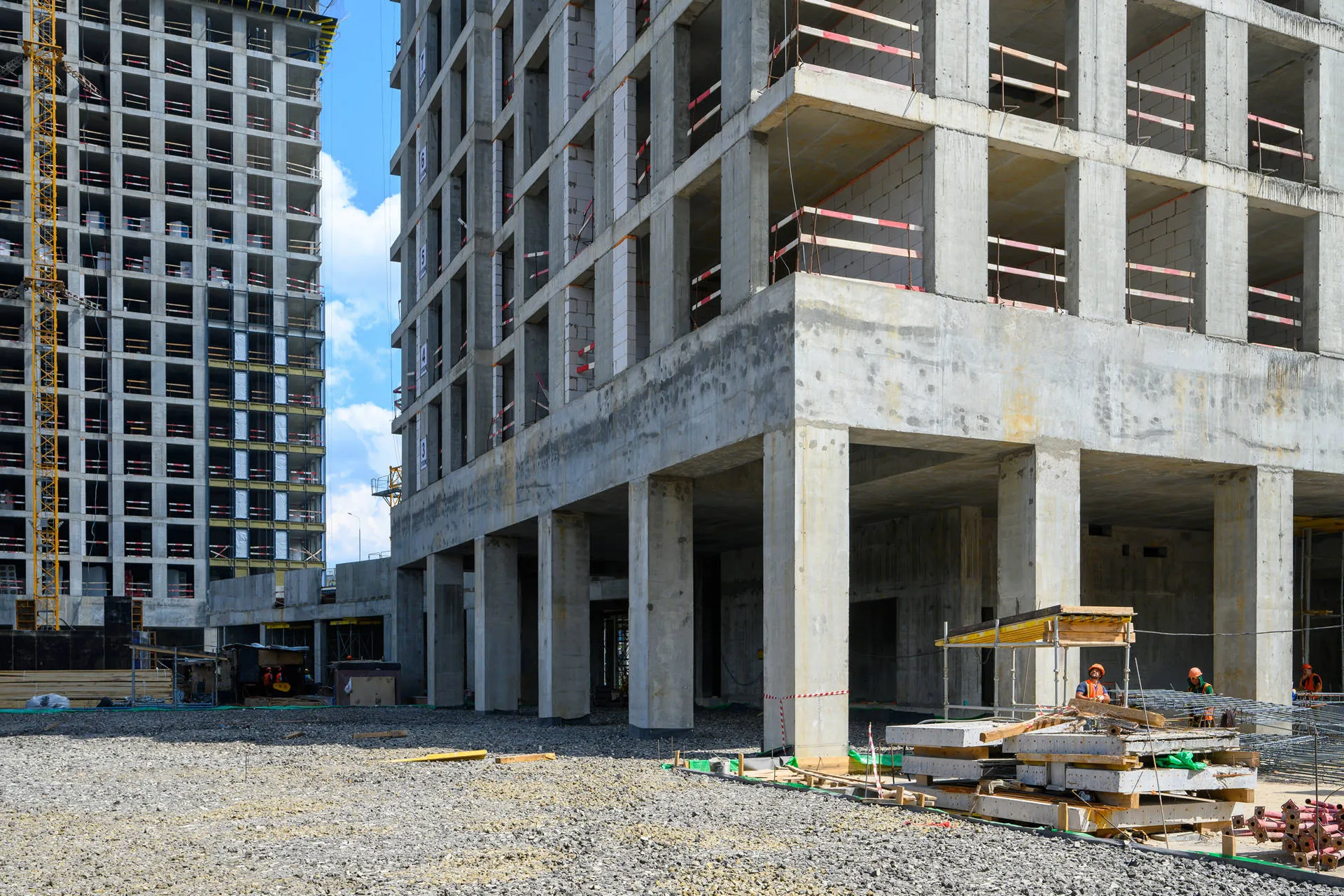 квартал «МИРАПОЛИС» ход строительства