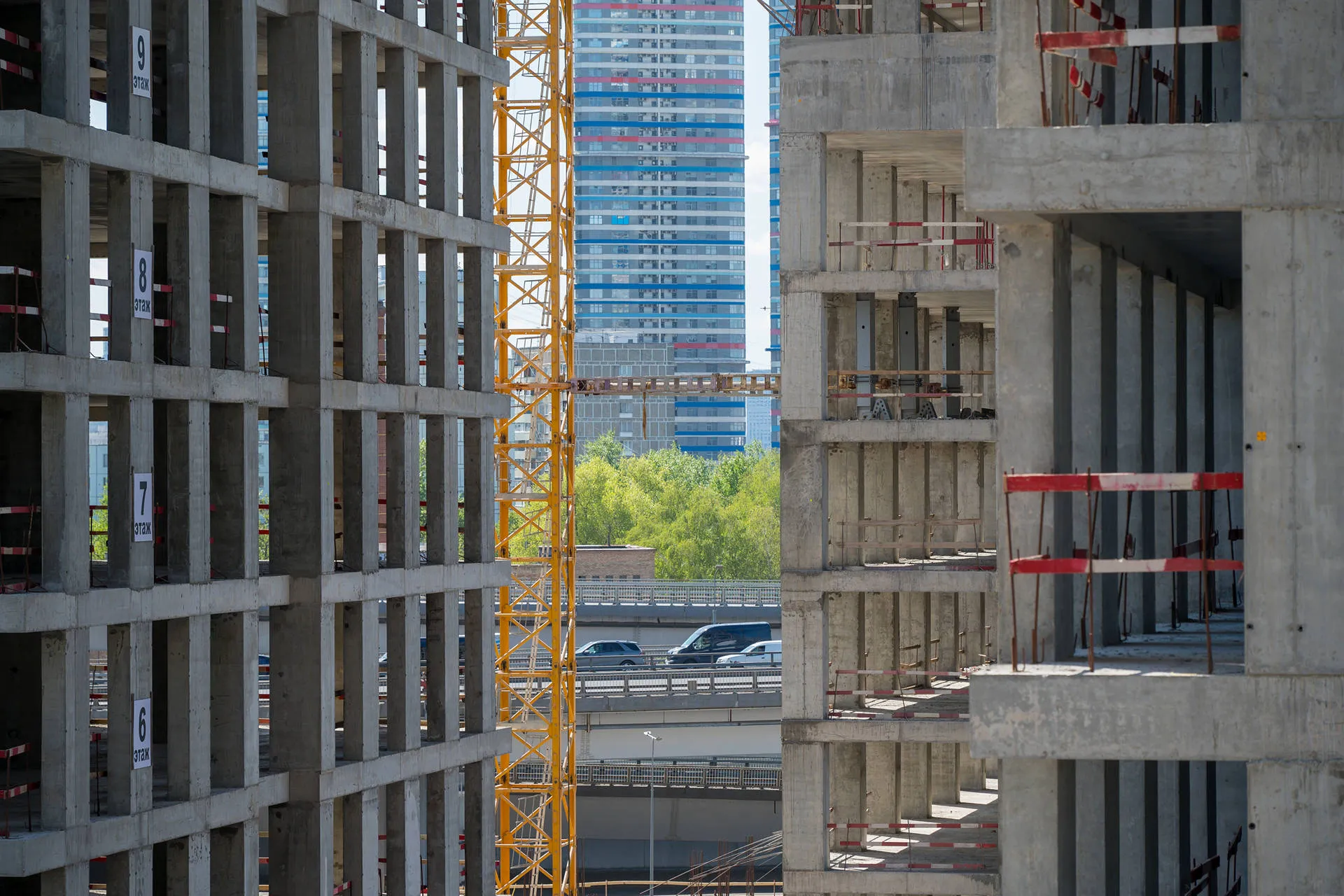 квартал «МИРАПОЛИС» ход строительства