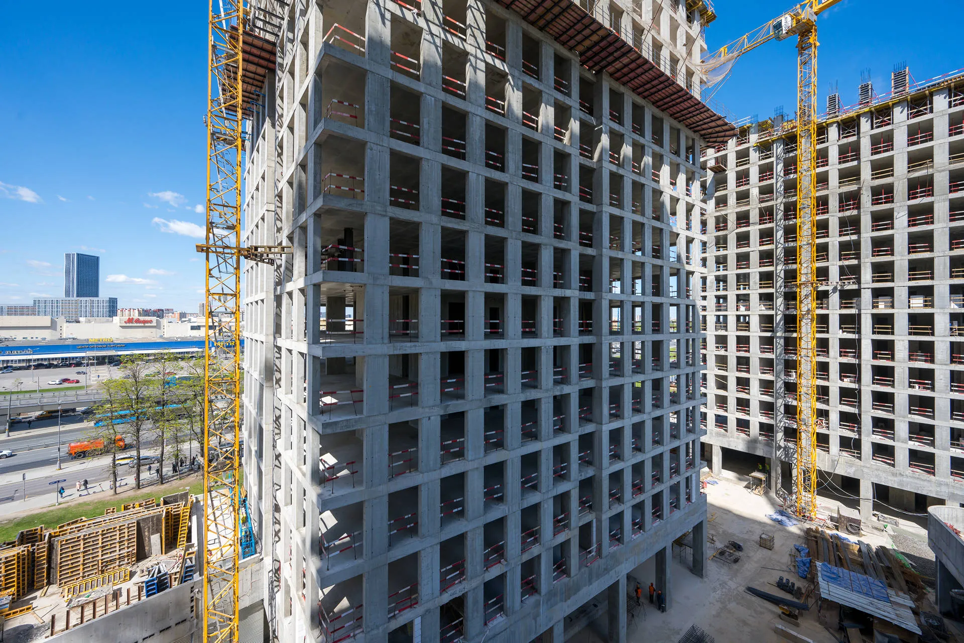 квартал «МИРАПОЛИС» ход строительства