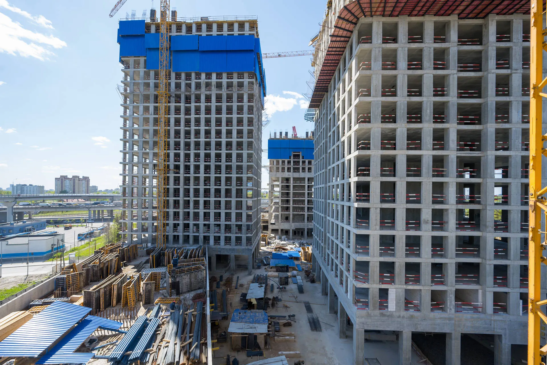 квартал «МИРАПОЛИС» ход строительства