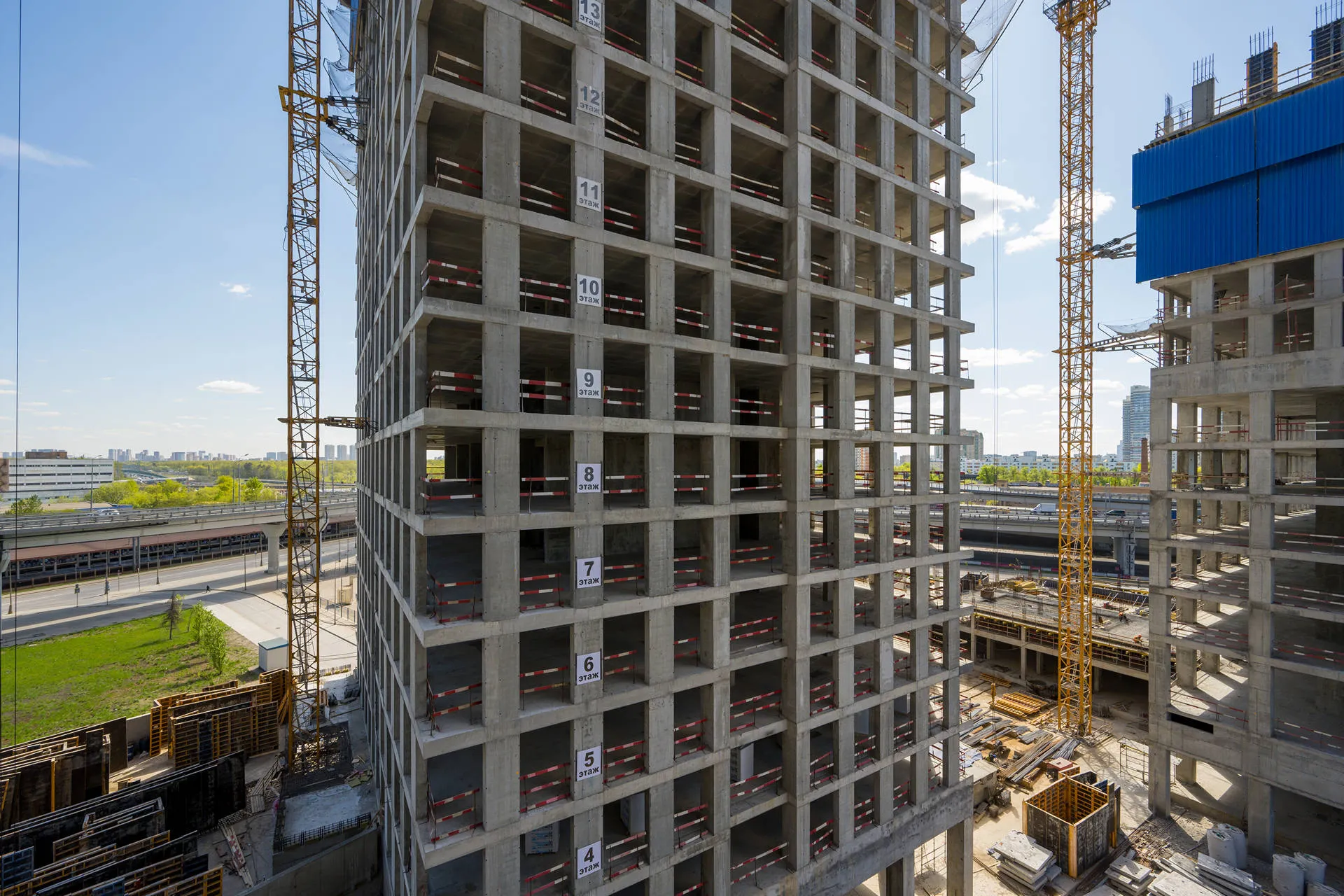 квартал «МИРАПОЛИС» ход строительства