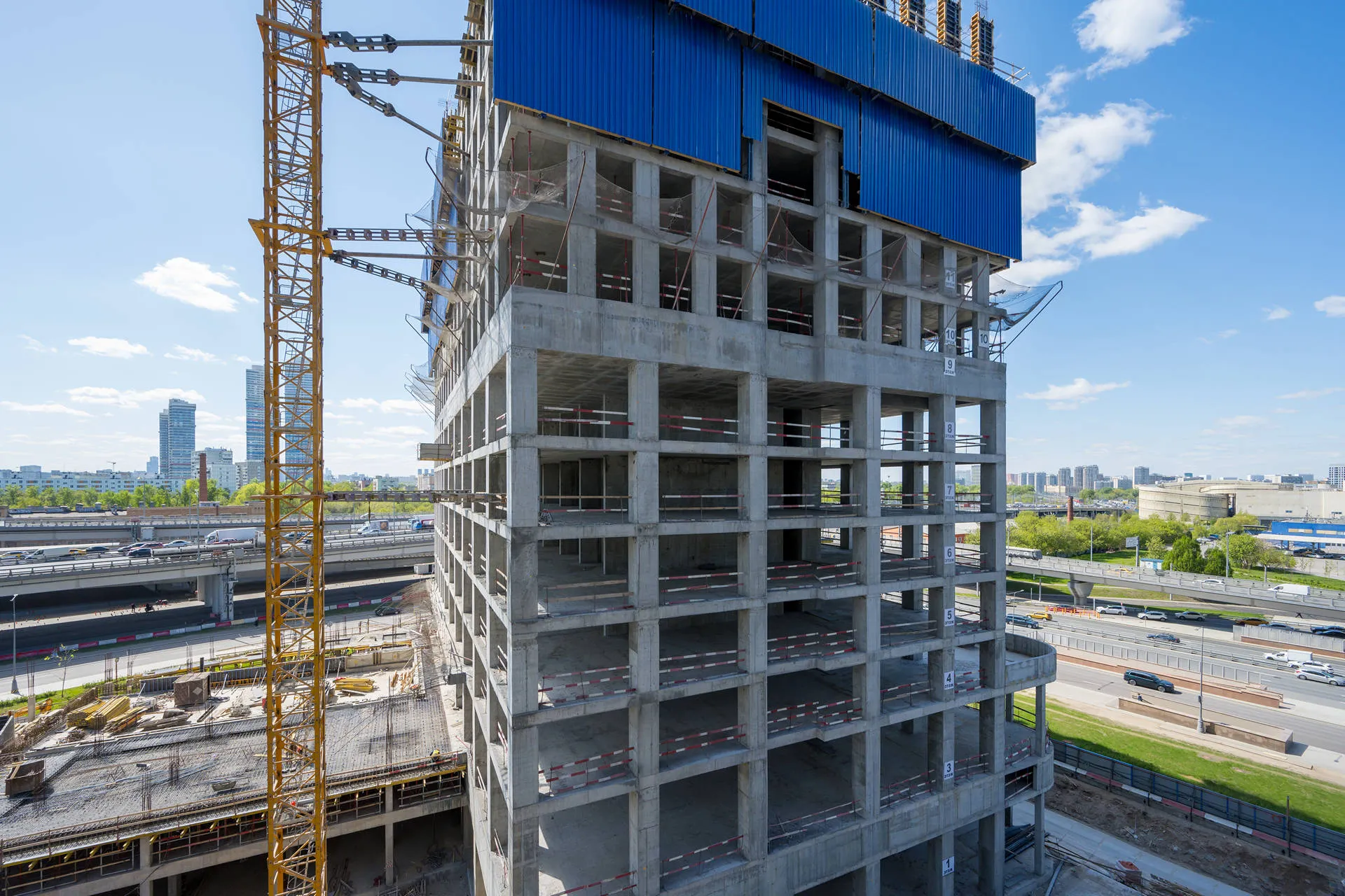 квартал «МИРАПОЛИС» ход строительства