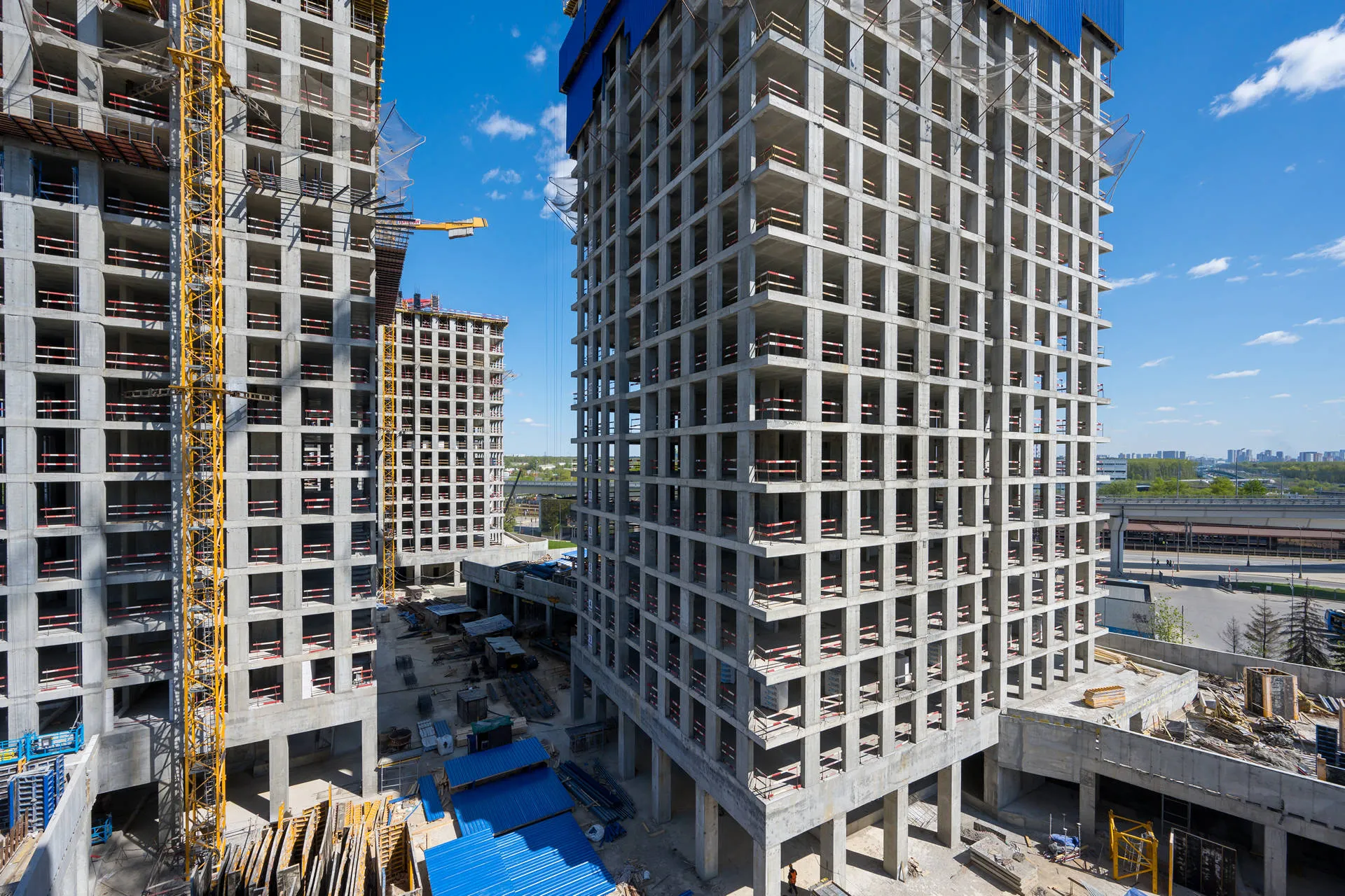 квартал «МИРАПОЛИС» ход строительства