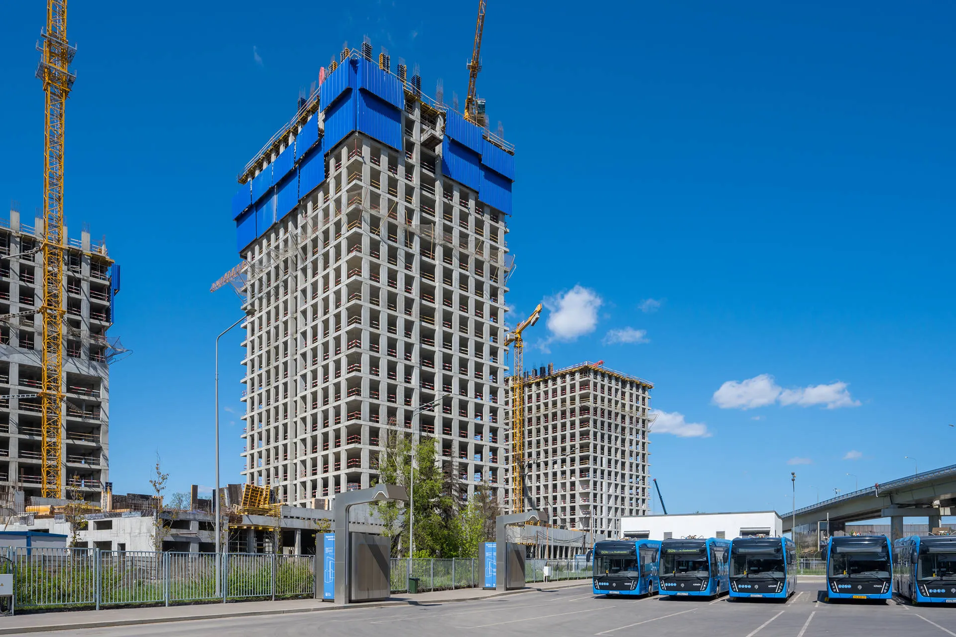 квартал «МИРАПОЛИС» ход строительства