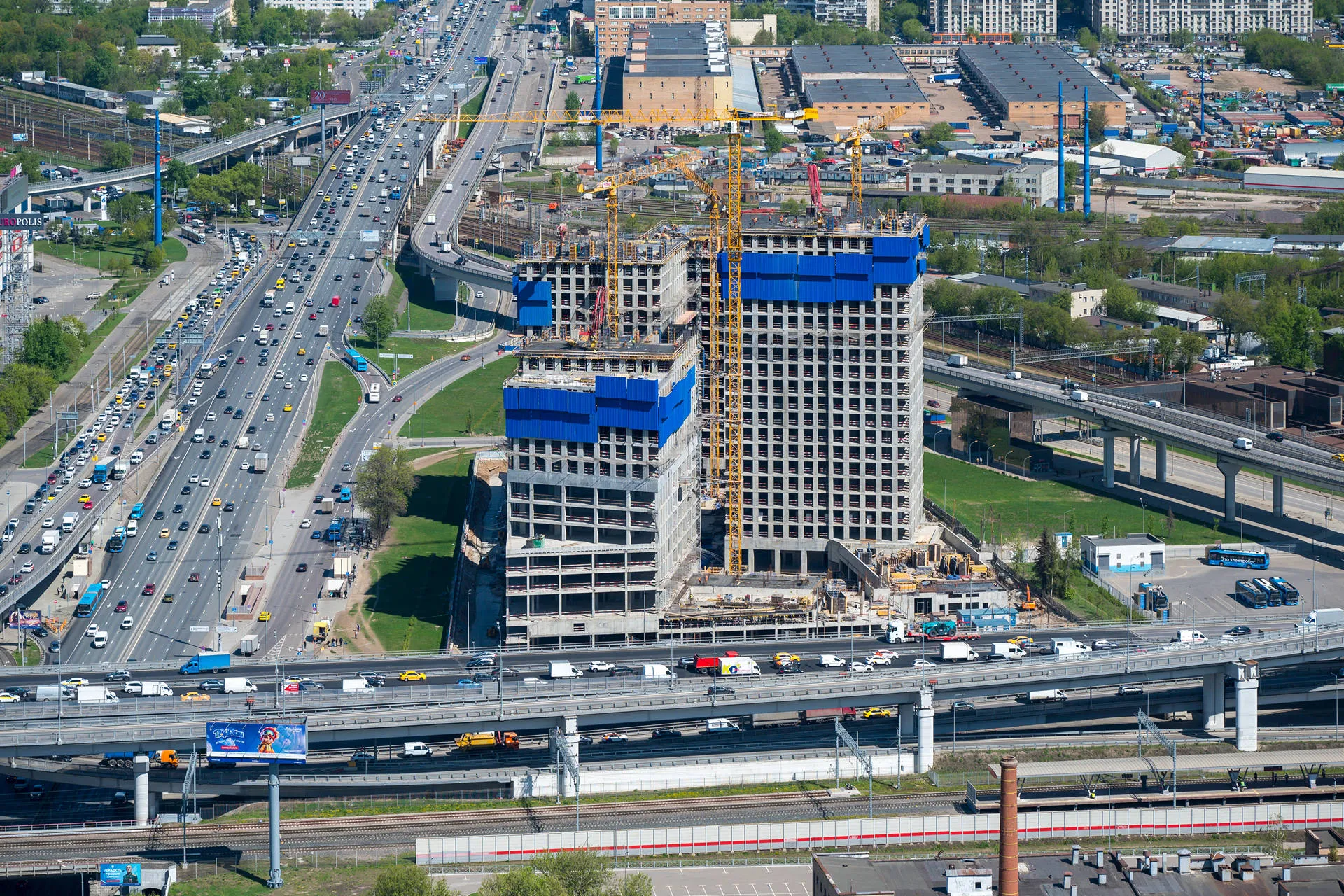 квартал «МИРАПОЛИС» ход строительства