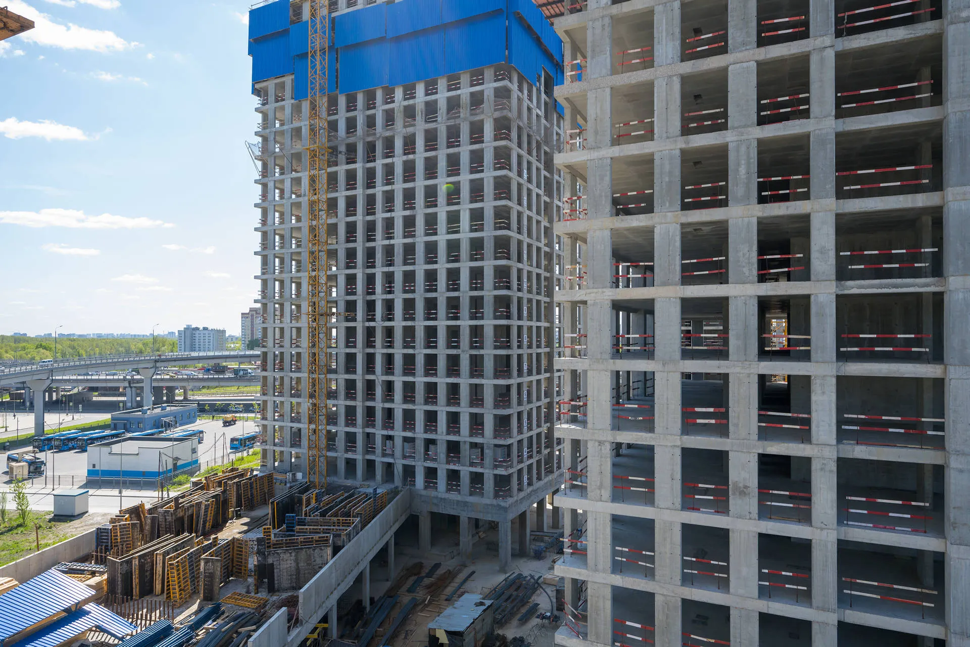 квартал «МИРАПОЛИС» ход строительства