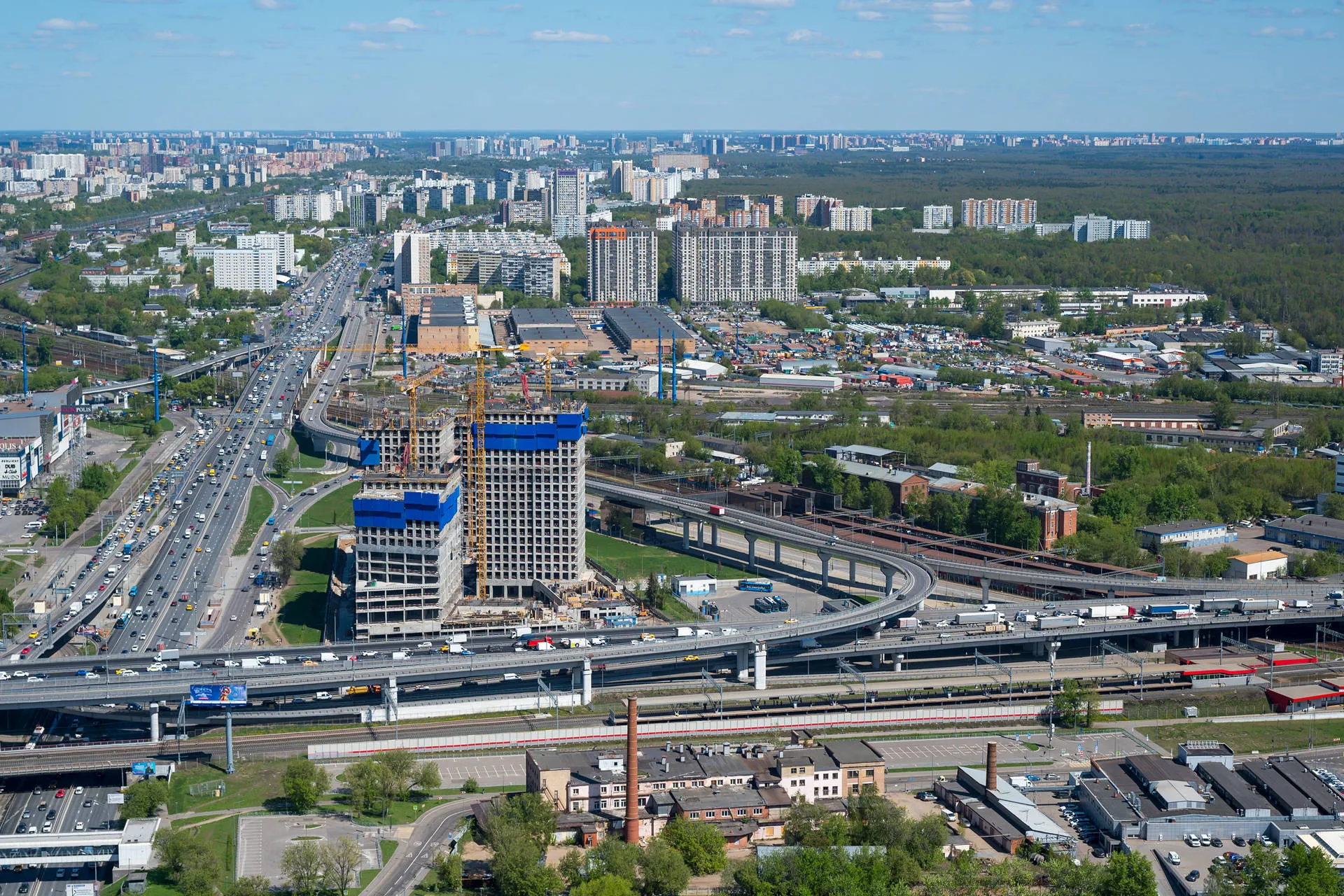 квартал «МИРАПОЛИС» ход строительства