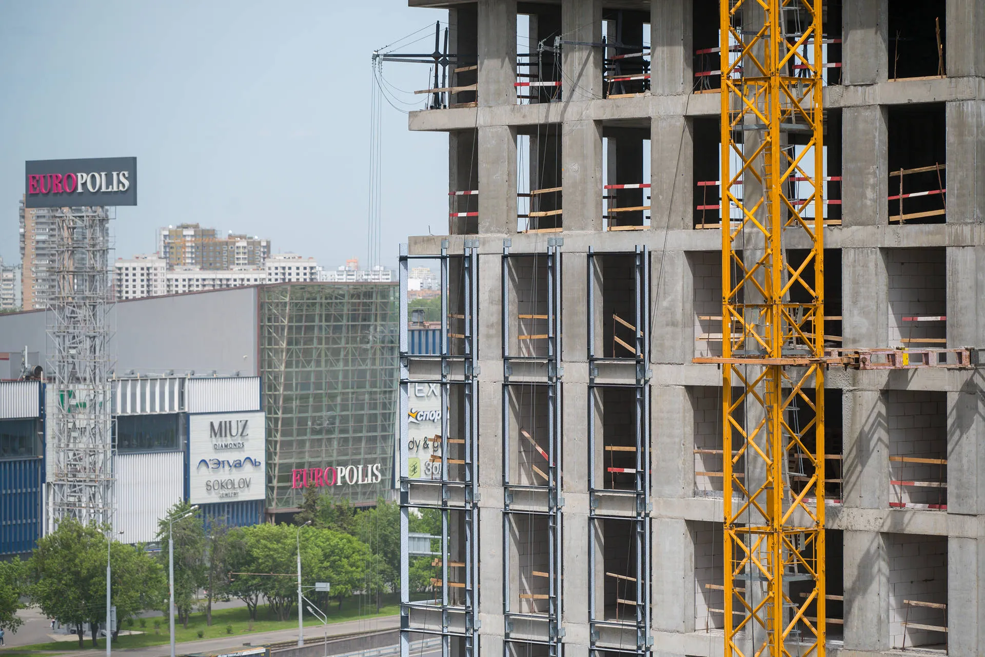 квартал «МИРАПОЛИС» ход строительства