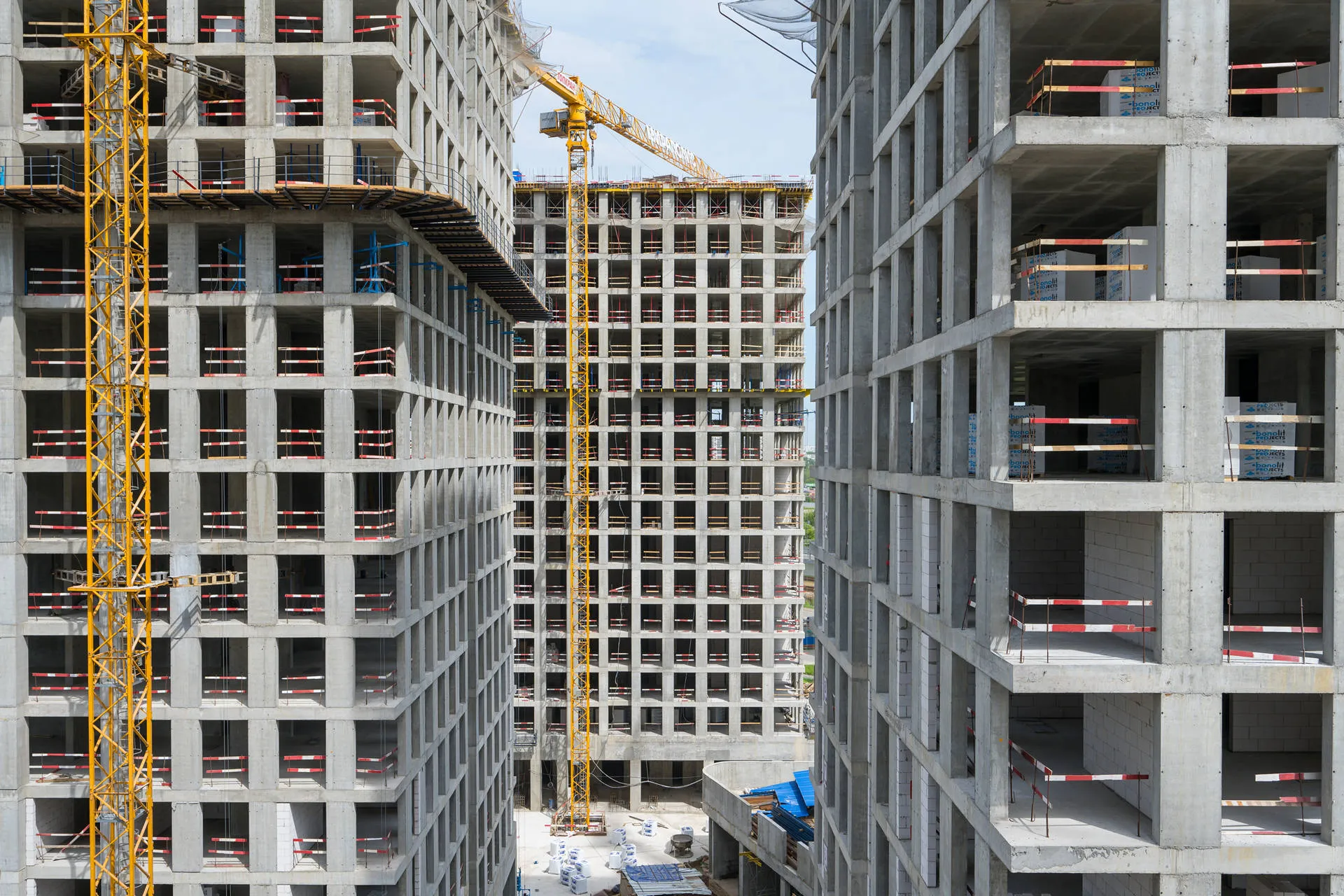 квартал «МИРАПОЛИС» ход строительства