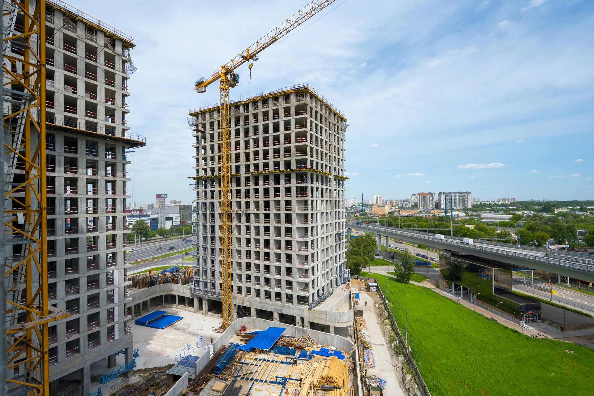 квартал «МИРАПОЛИС» ход строительства