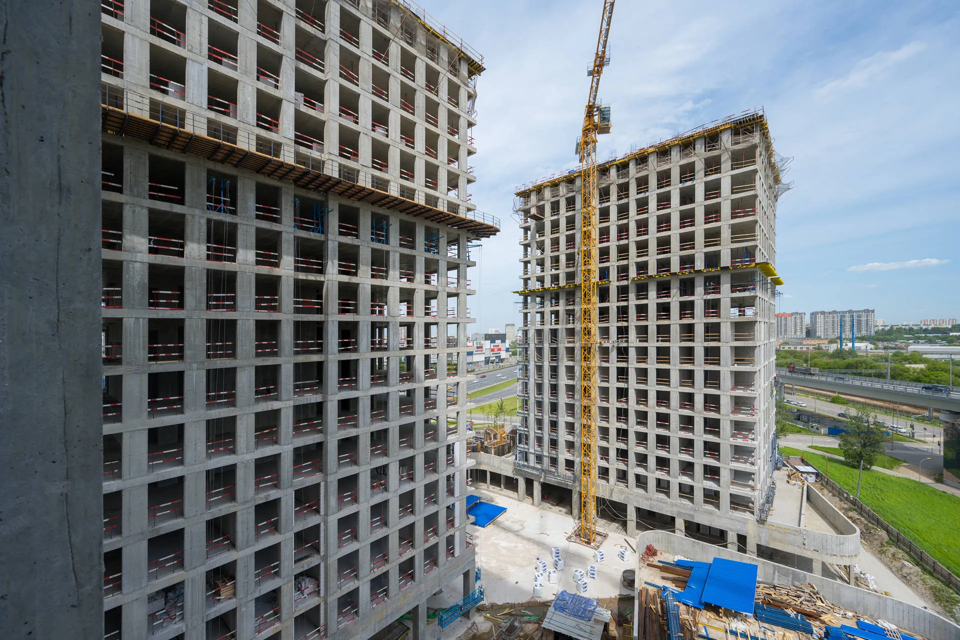 квартал «МИРАПОЛИС» ход строительства