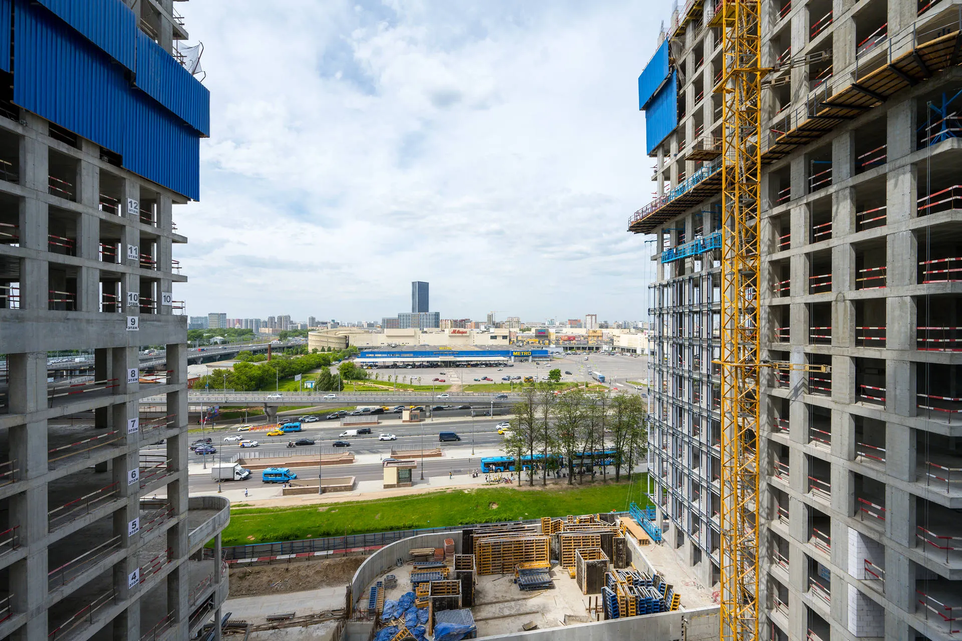 квартал «МИРАПОЛИС» ход строительства