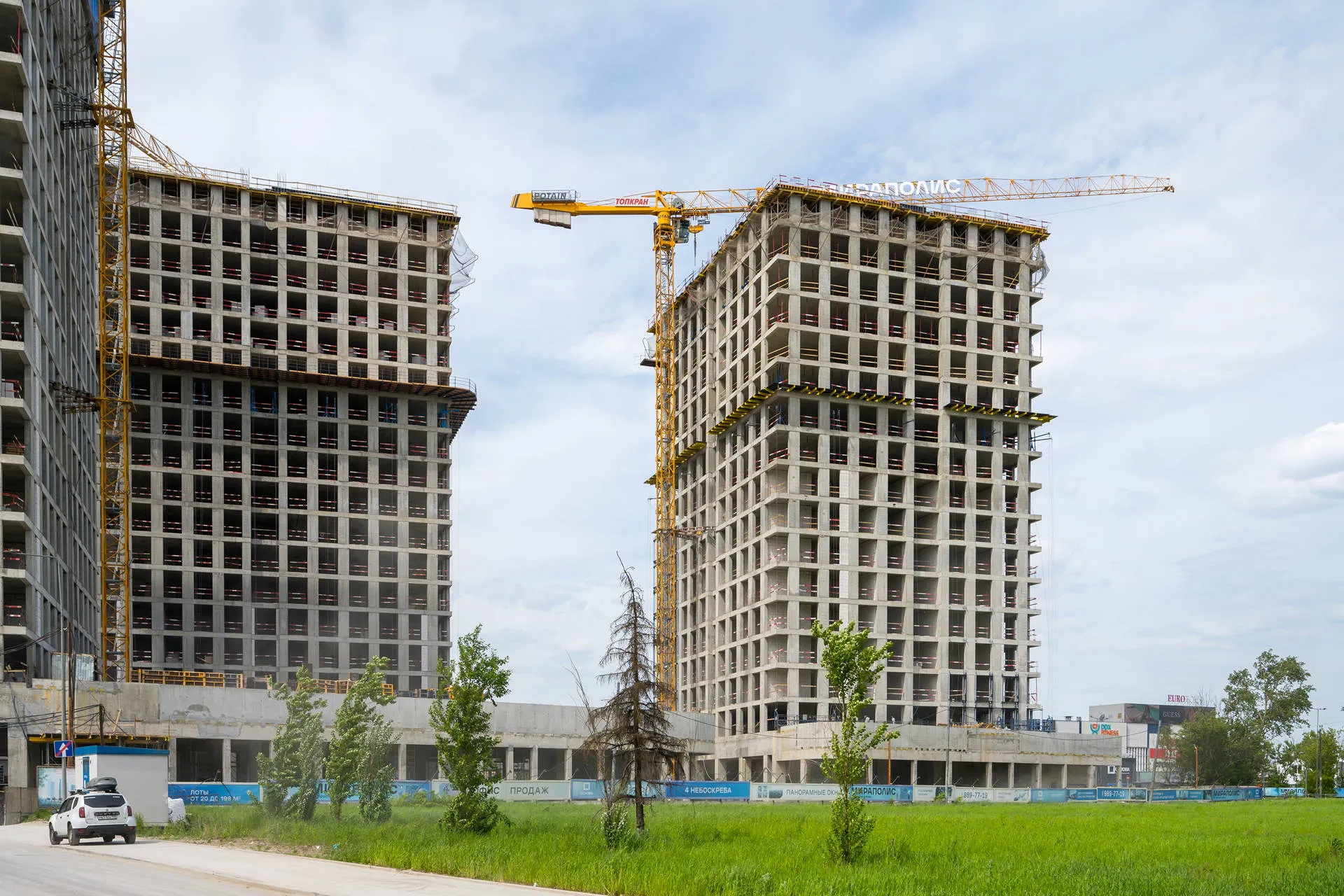 квартал «МИРАПОЛИС» ход строительства