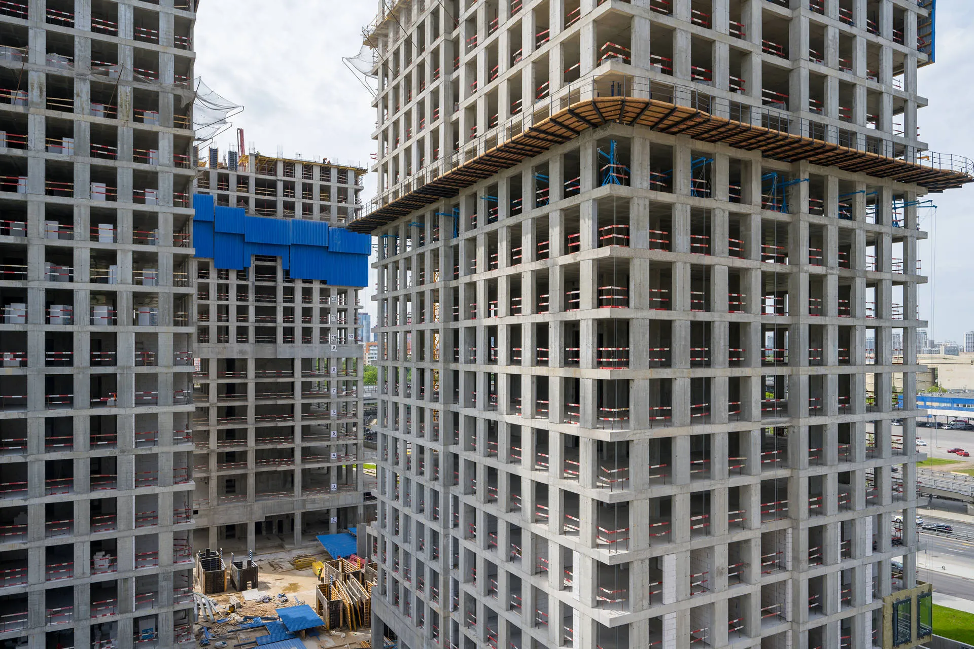 квартал «МИРАПОЛИС» ход строительства