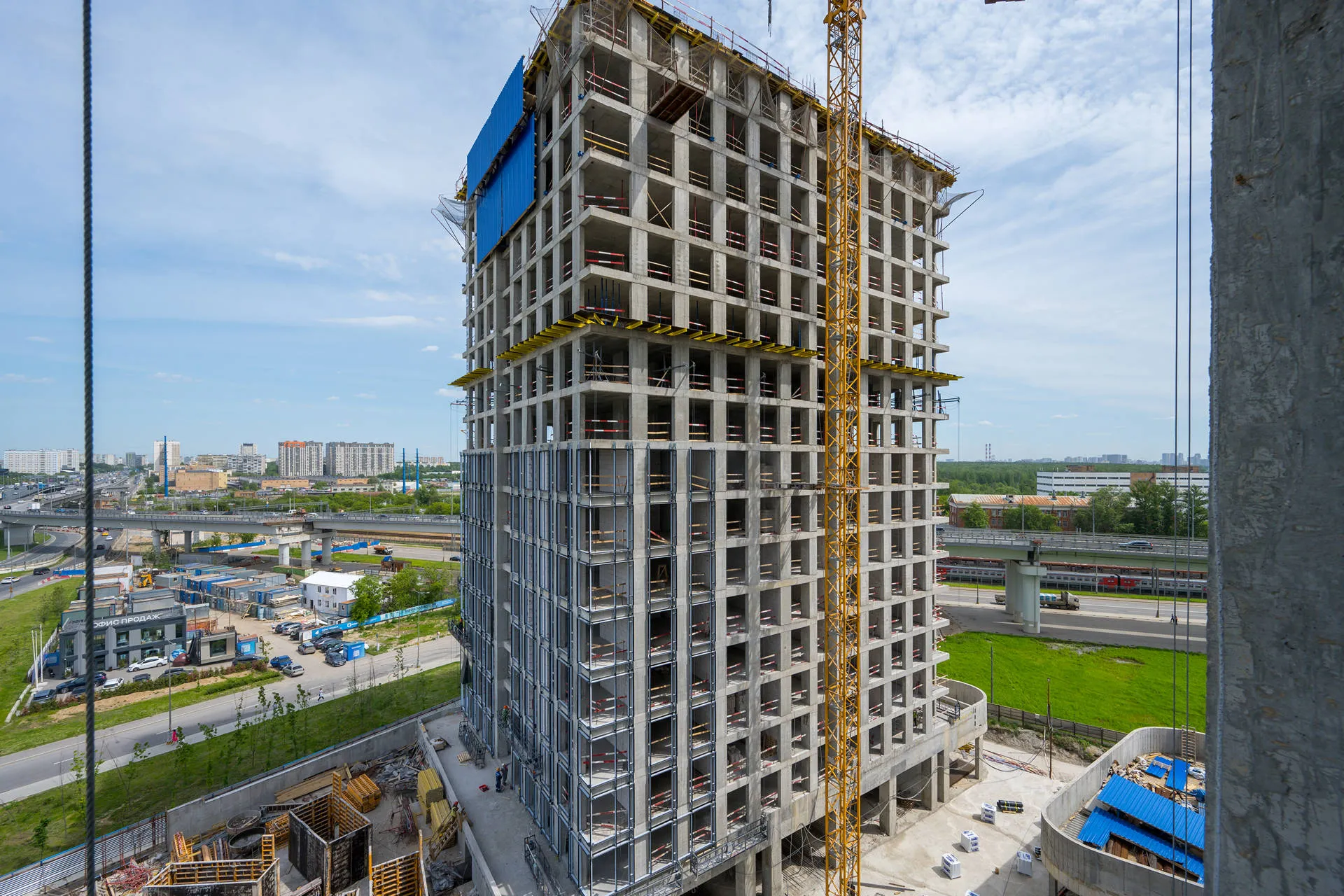 квартал «МИРАПОЛИС» ход строительства
