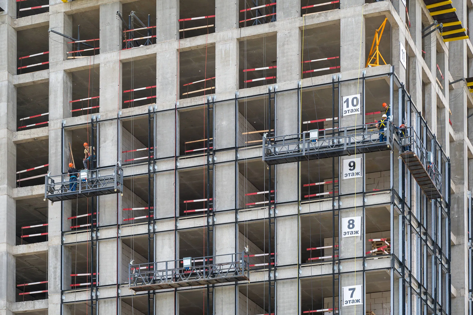 квартал «МИРАПОЛИС» ход строительства