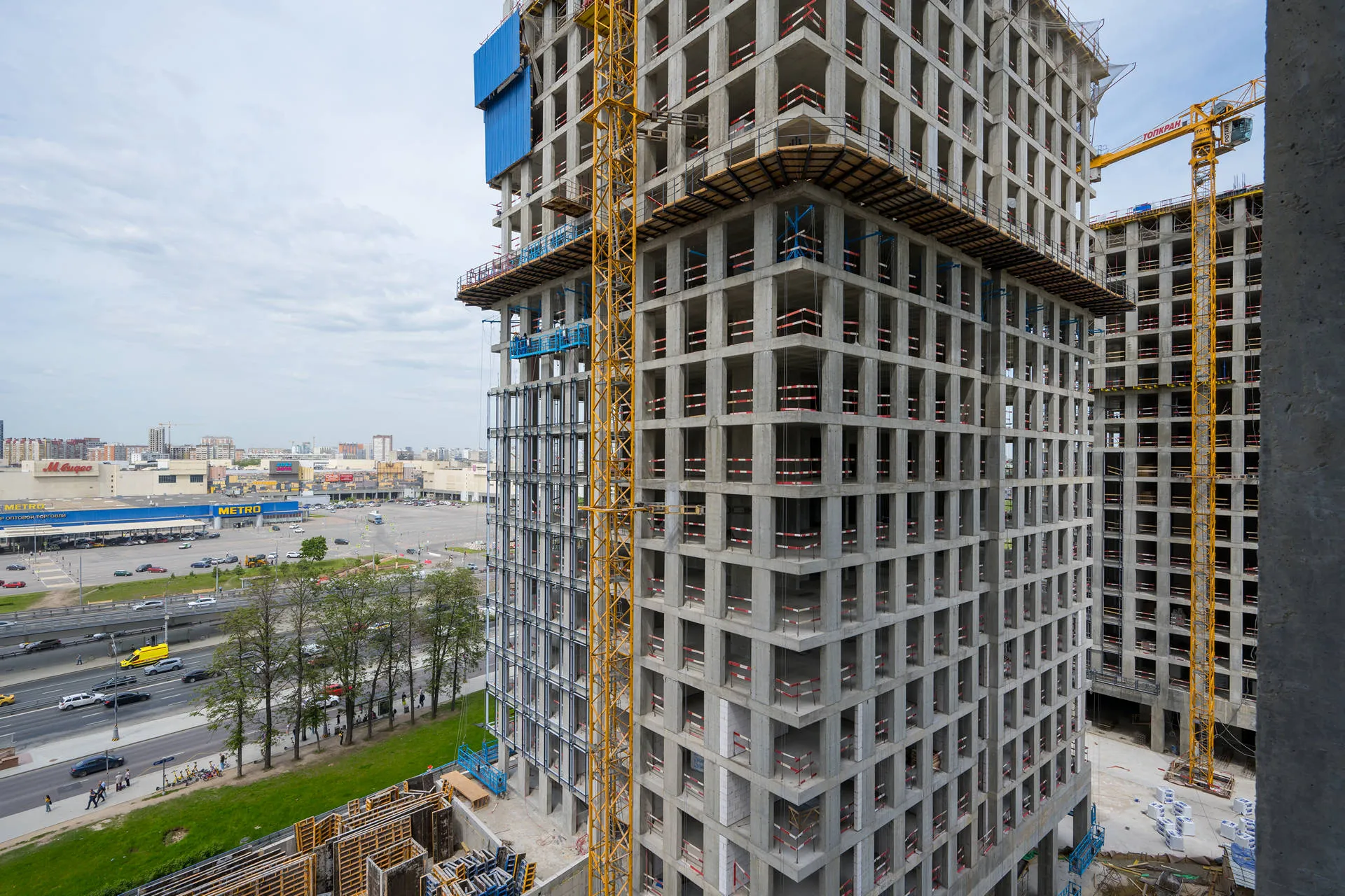 квартал «МИРАПОЛИС» ход строительства