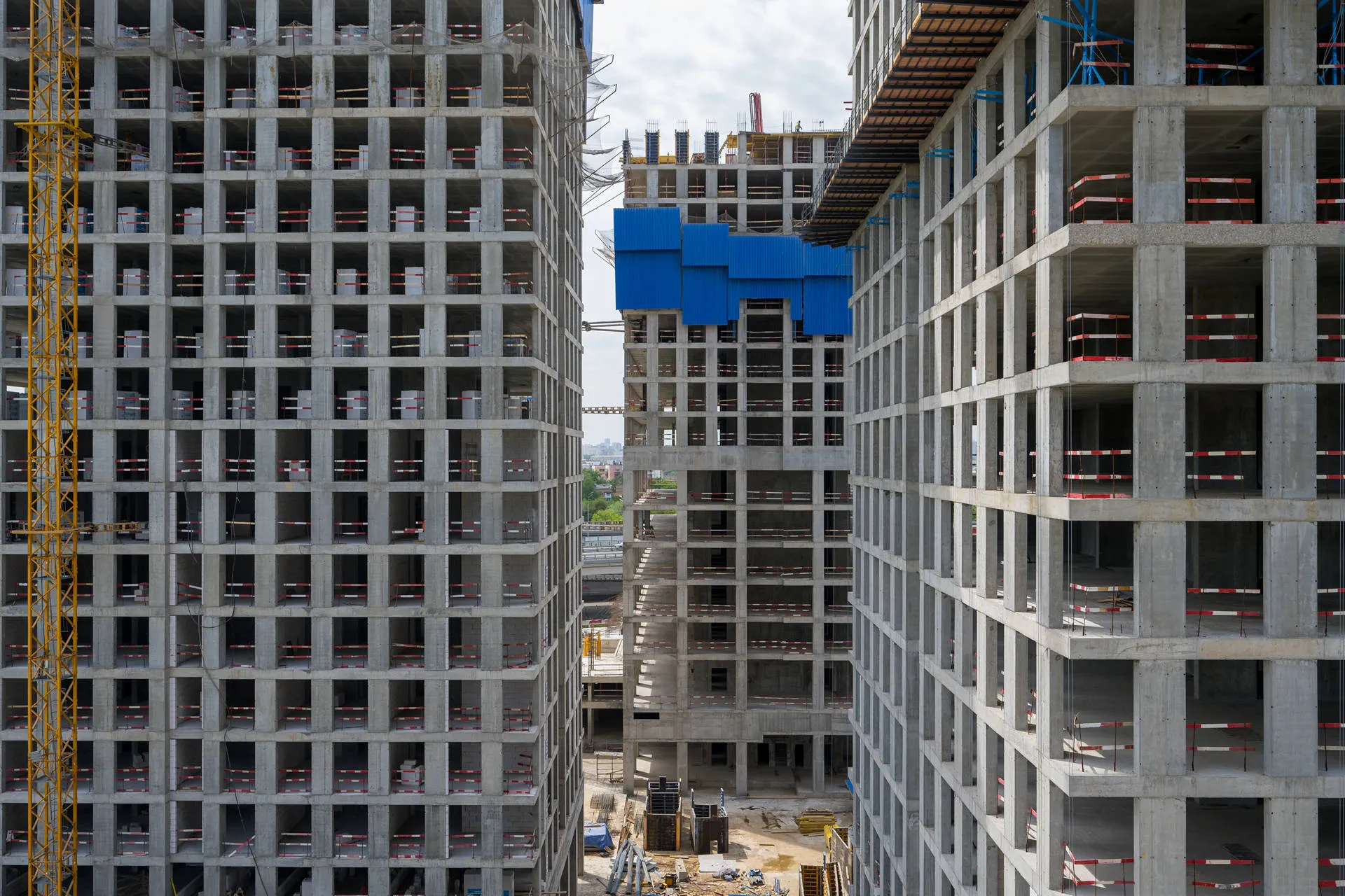 квартал «МИРАПОЛИС» ход строительства