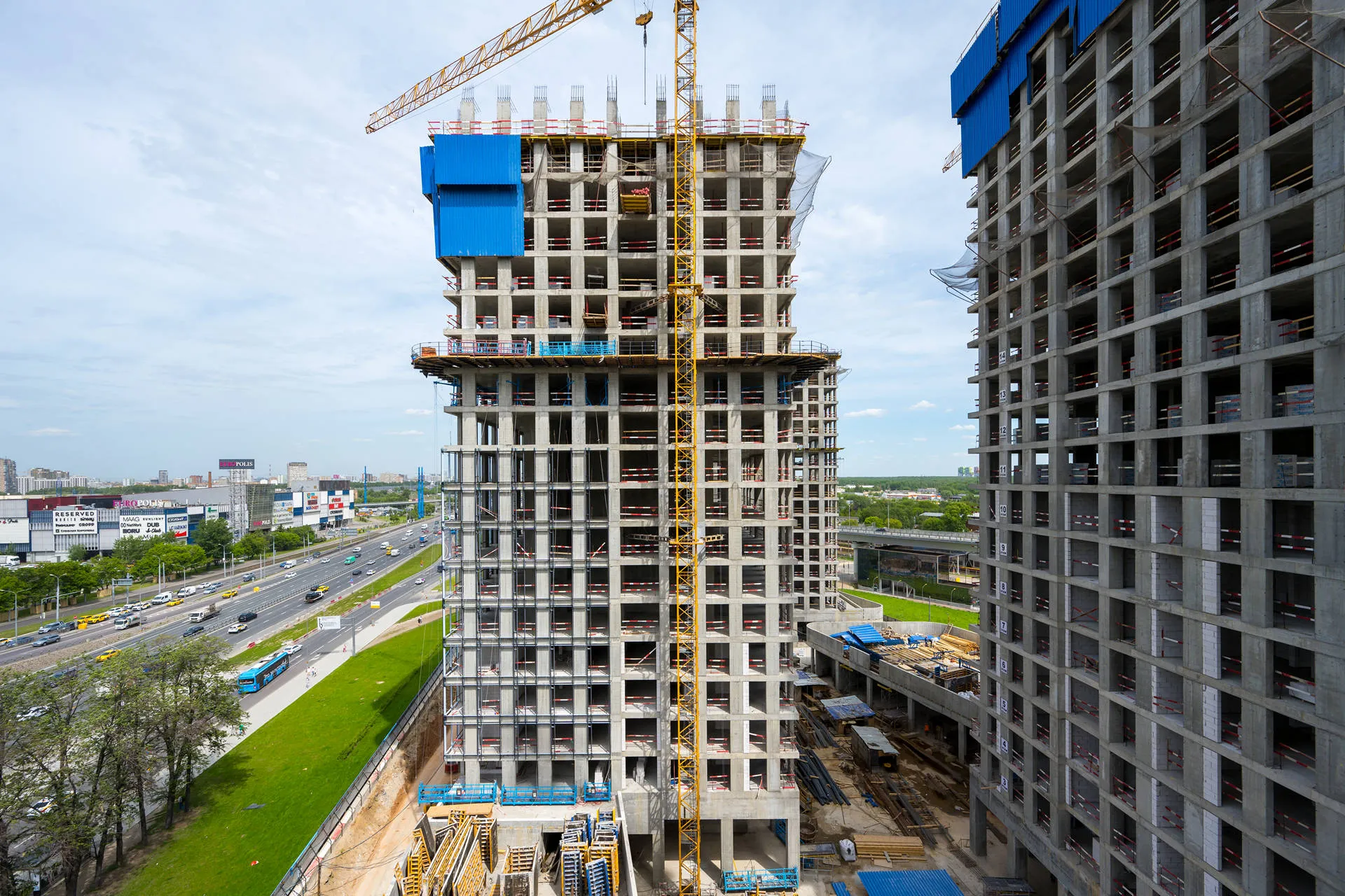 квартал «МИРАПОЛИС» ход строительства