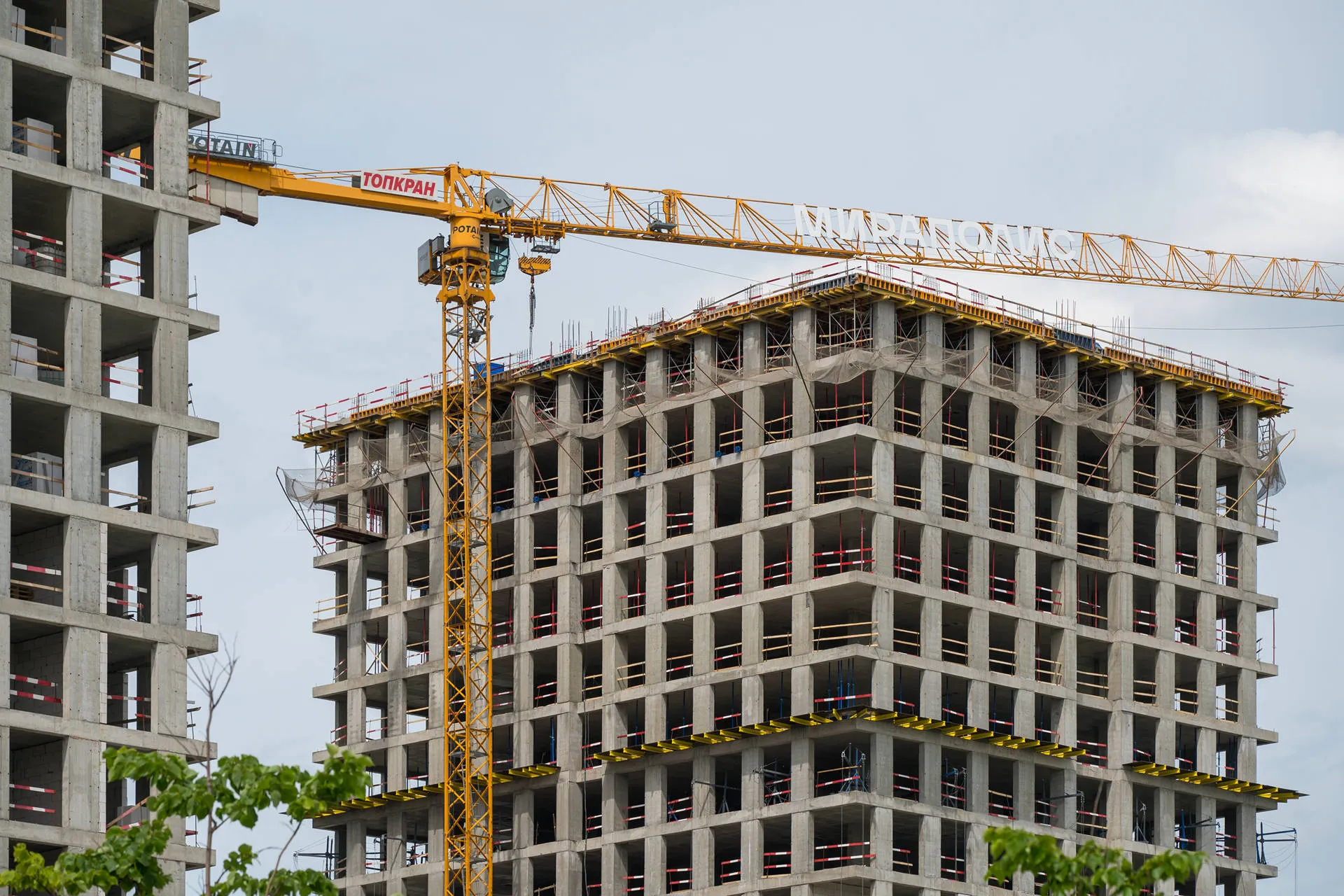 квартал «МИРАПОЛИС» ход строительства