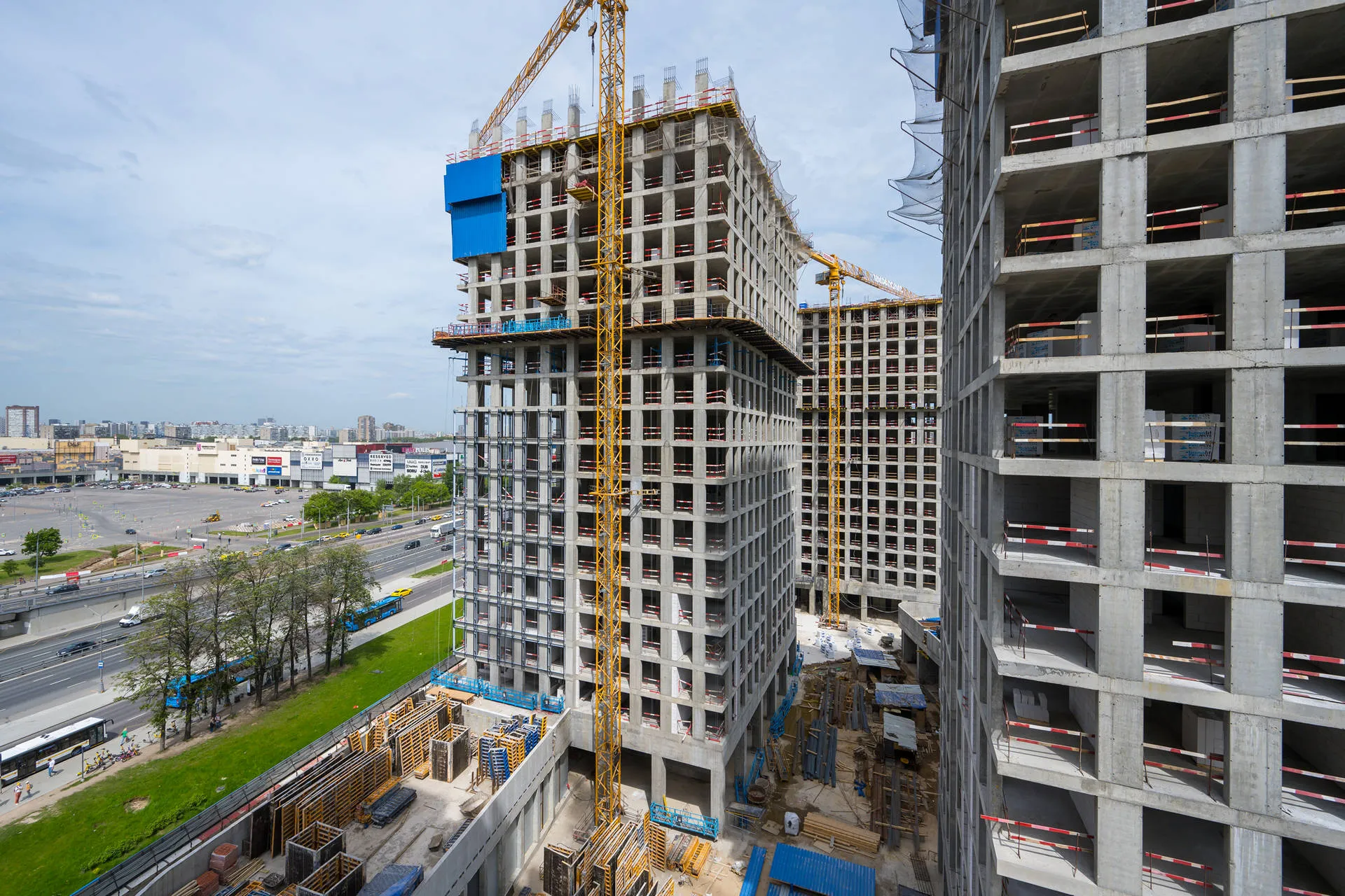 квартал «МИРАПОЛИС» ход строительства