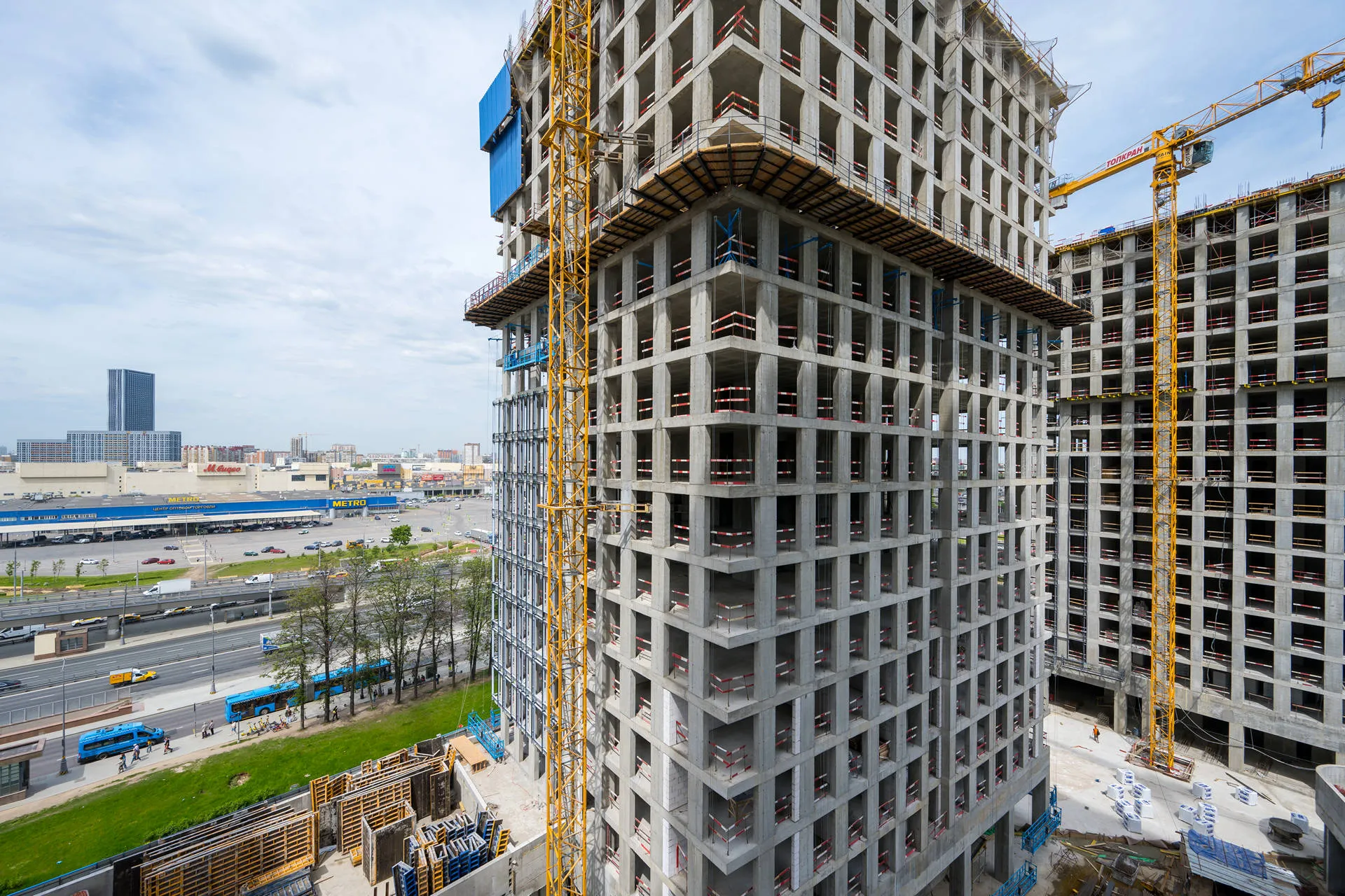 квартал «МИРАПОЛИС» ход строительства