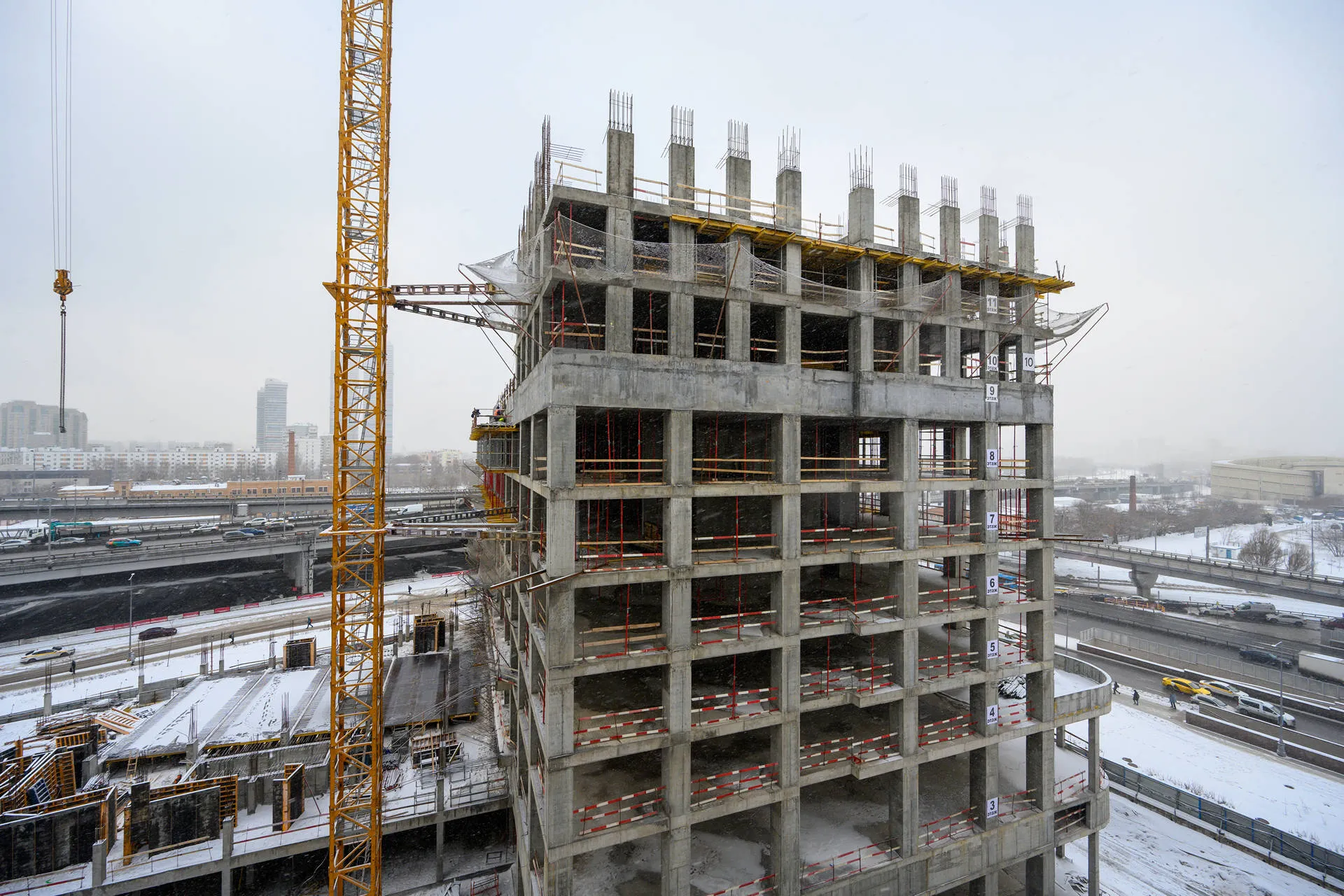 квартал «МИРАПОЛИС» ход строительства