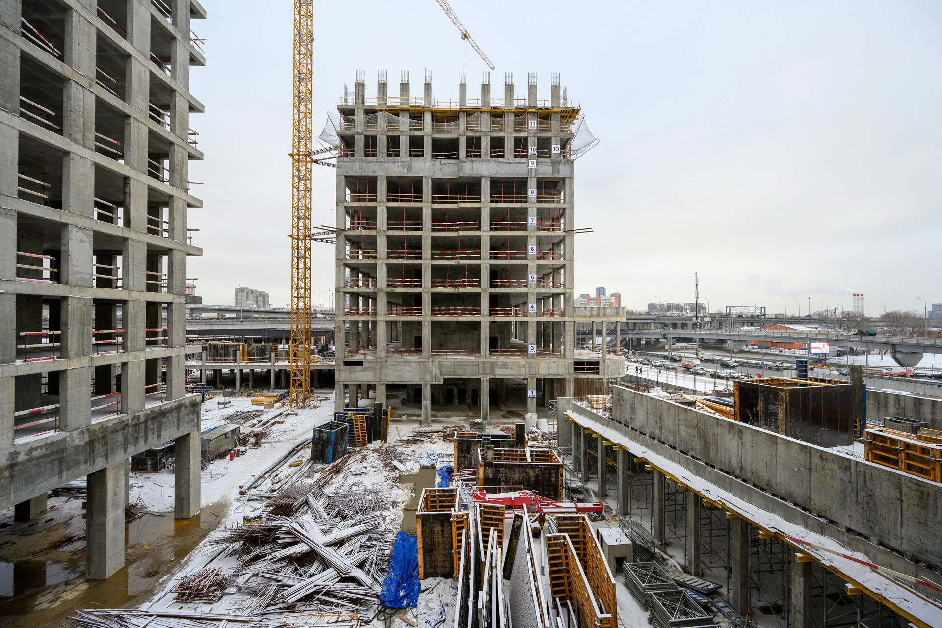 квартал «МИРАПОЛИС» ход строительства