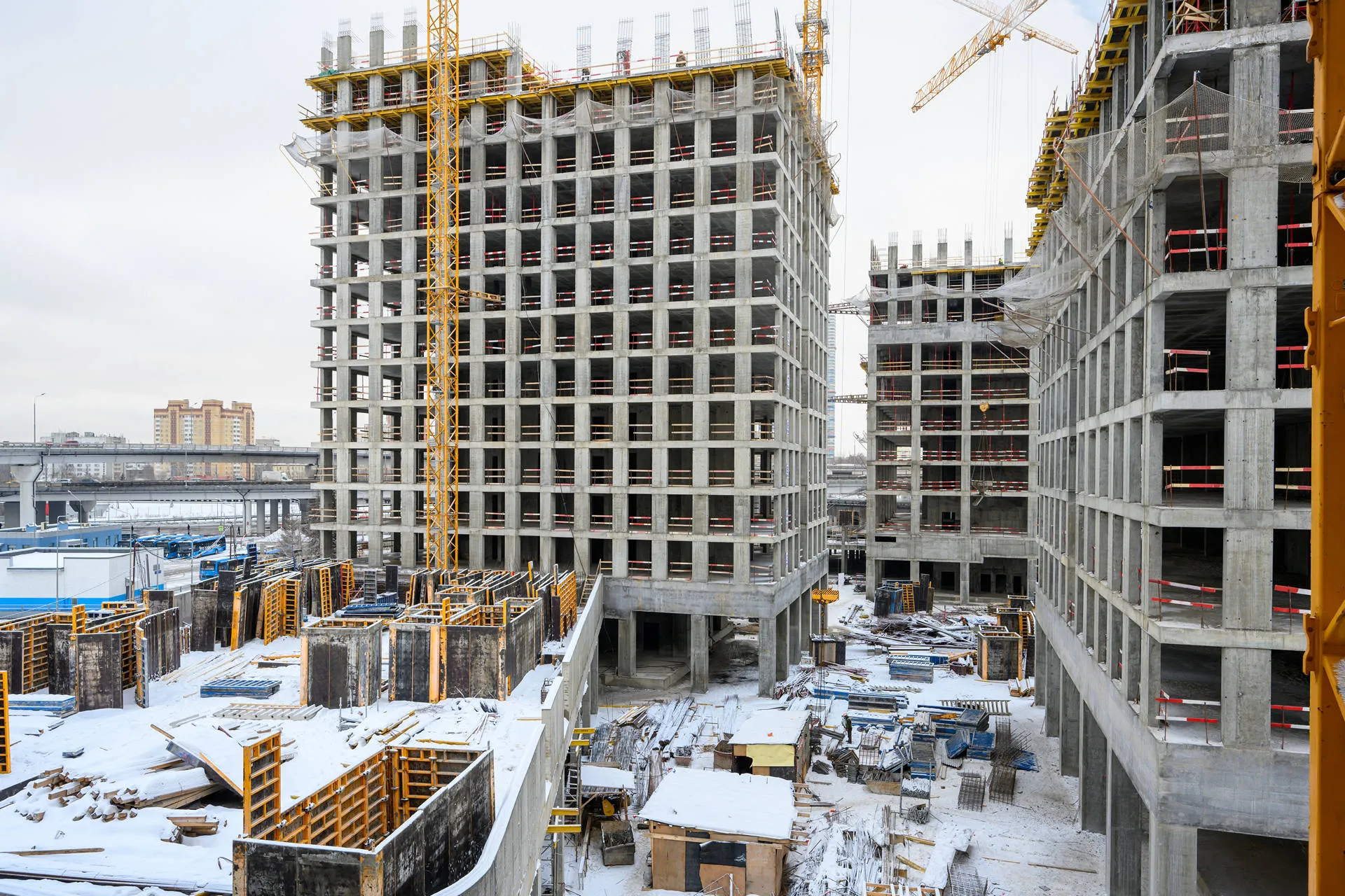 квартал «МИРАПОЛИС» ход строительства