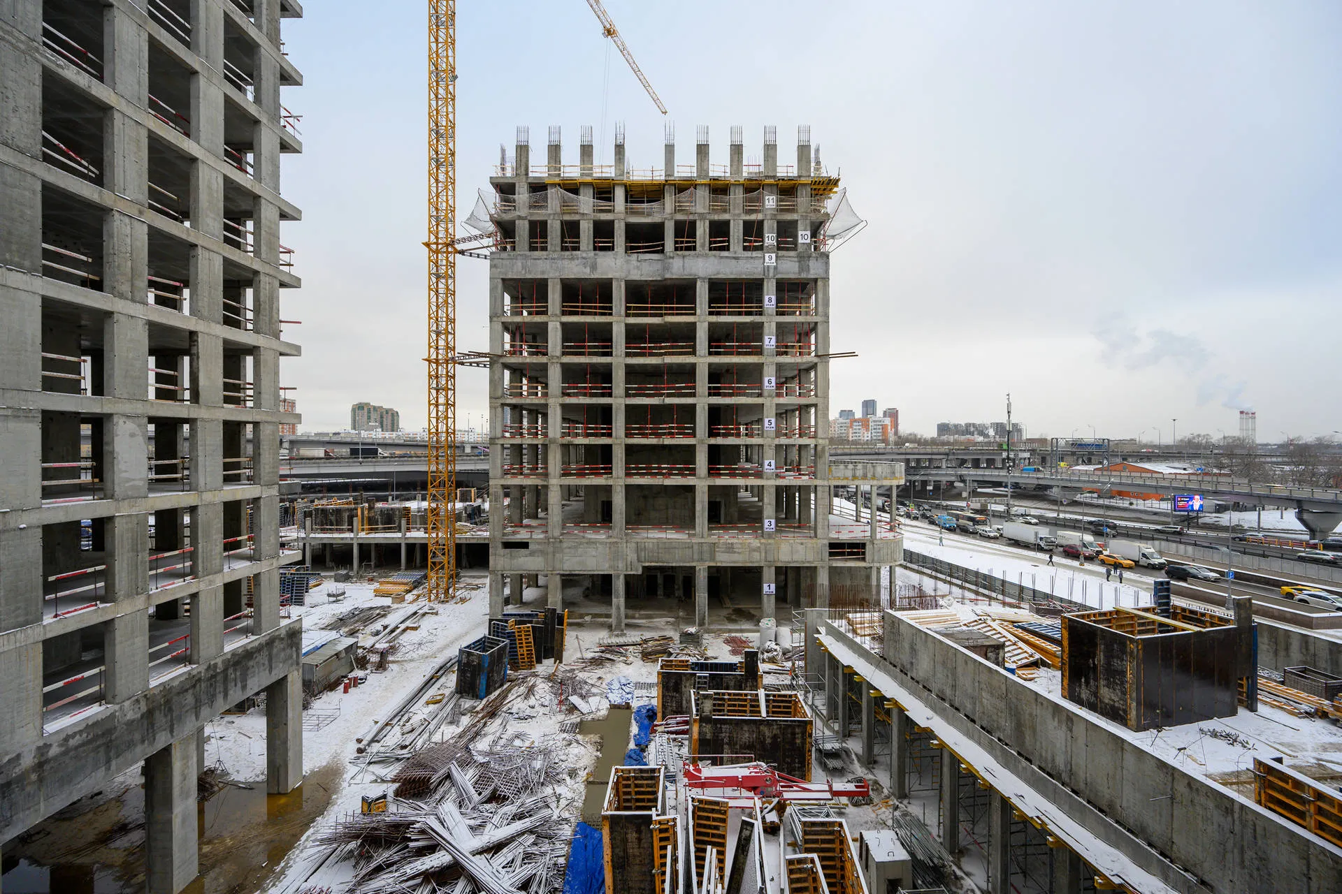 квартал «МИРАПОЛИС» ход строительства