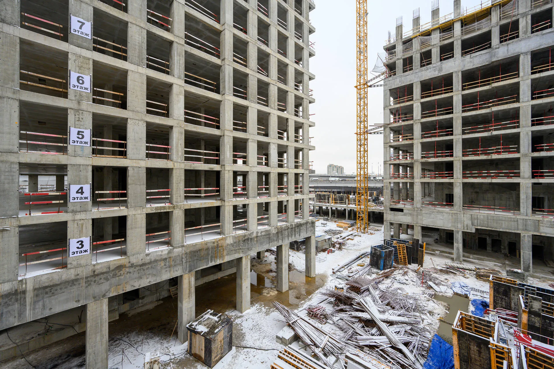 квартал «МИРАПОЛИС» ход строительства