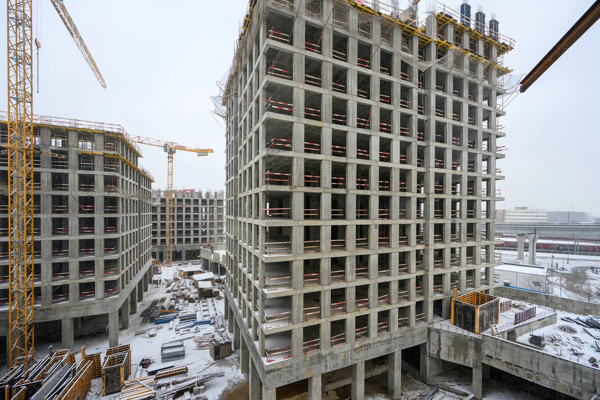 квартал «МИРАПОЛИС» ход строительства