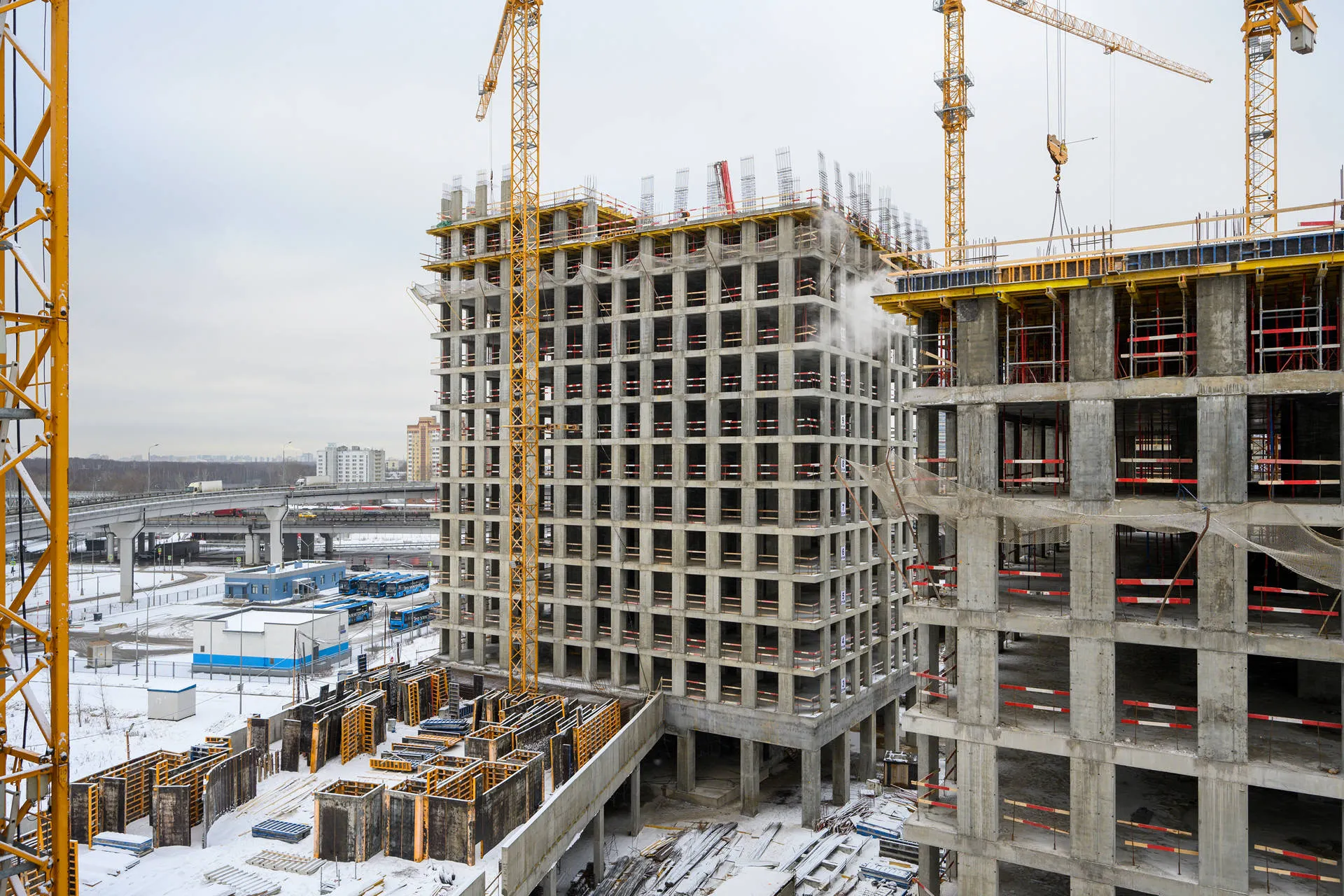 квартал «МИРАПОЛИС» ход строительства