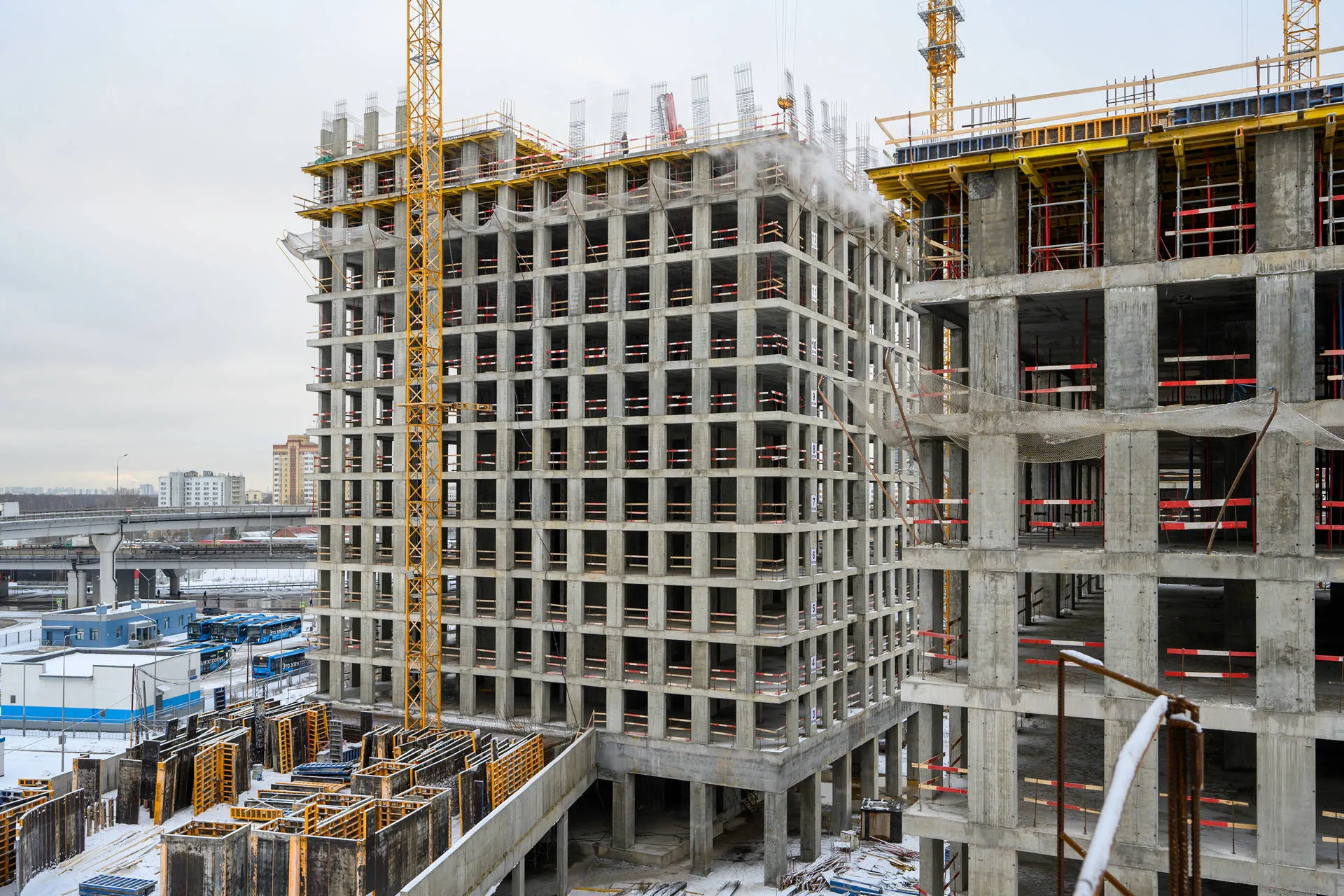 квартал «МИРАПОЛИС» ход строительства