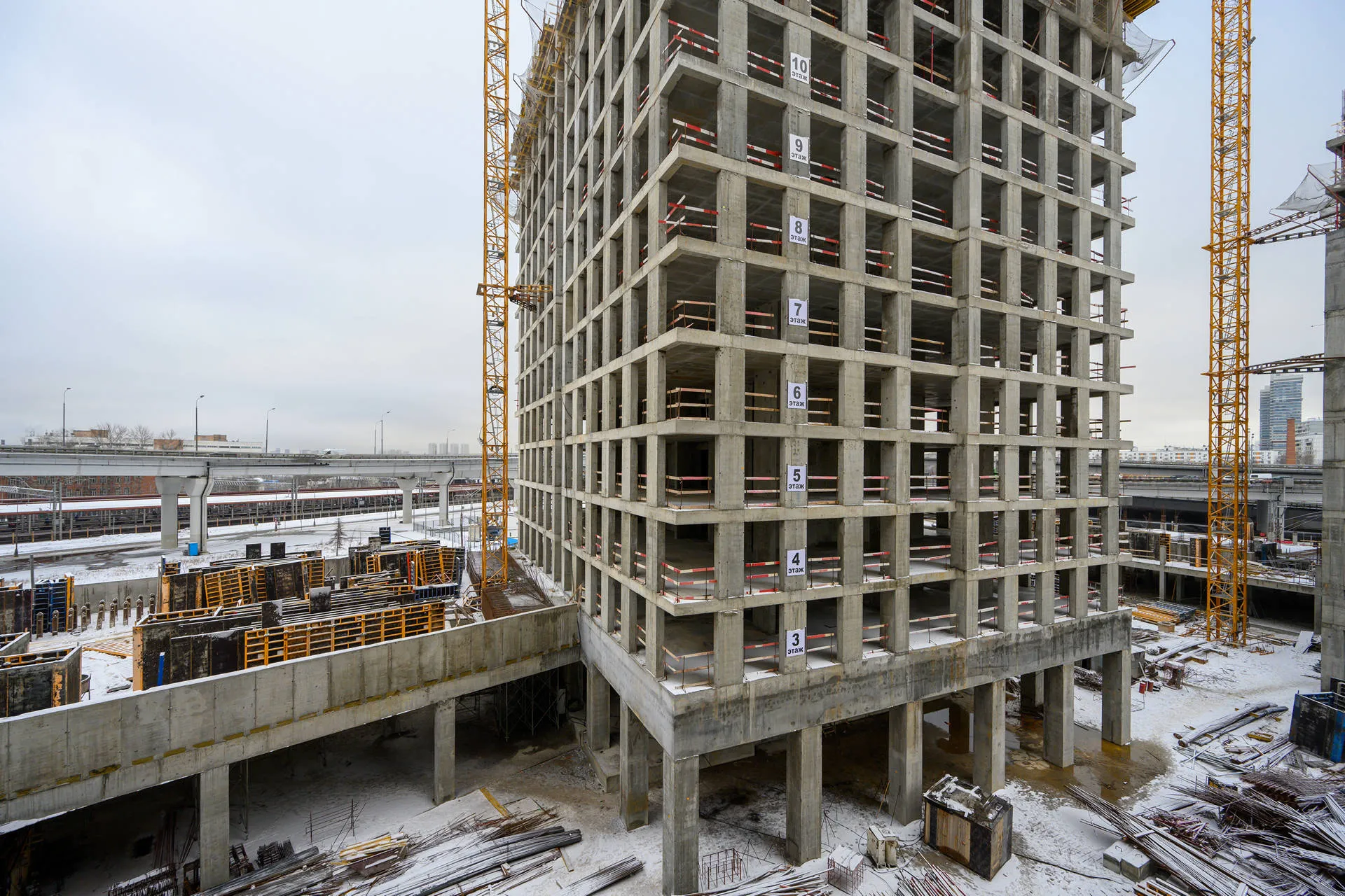 квартал «МИРАПОЛИС» ход строительства