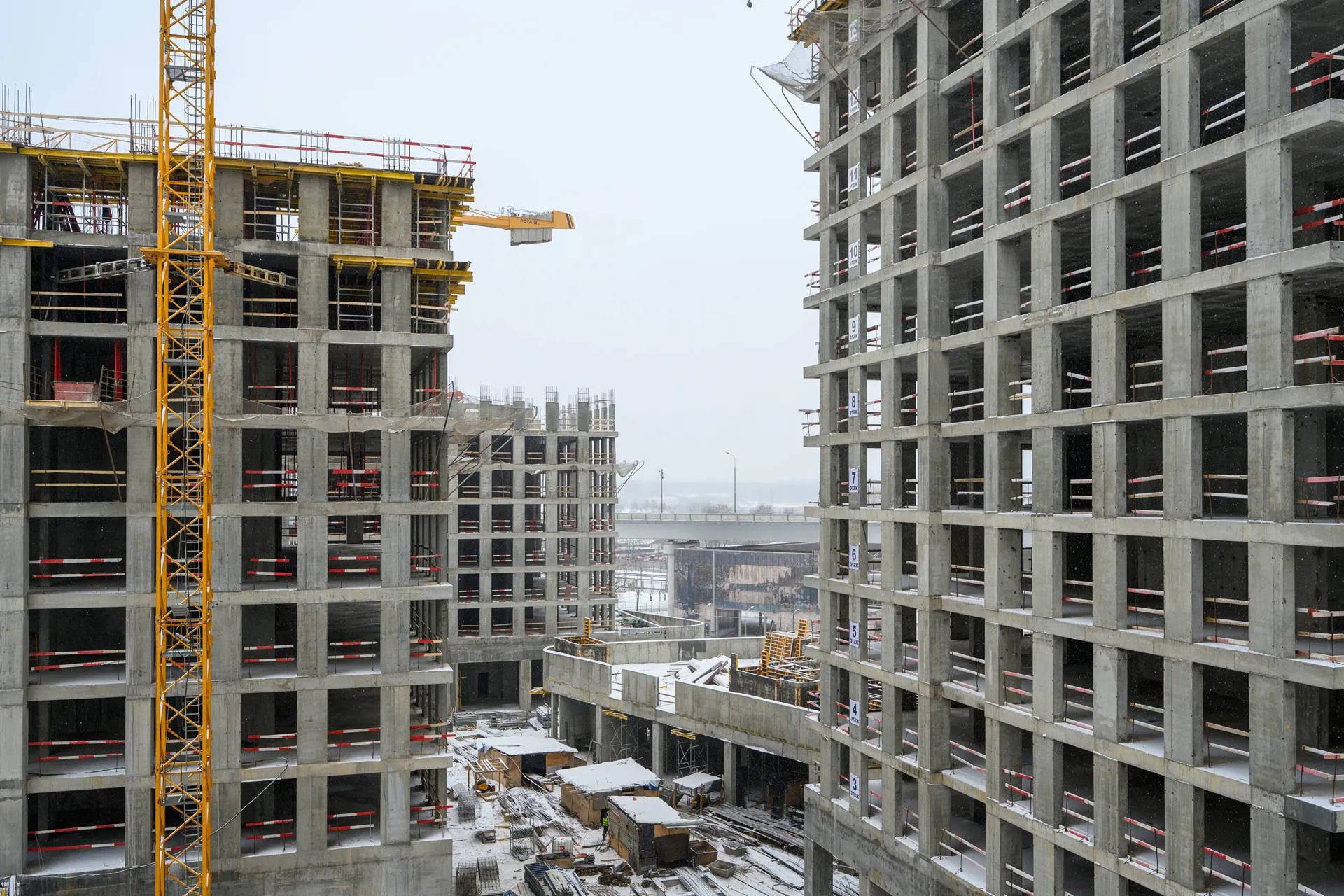 квартал «МИРАПОЛИС» ход строительства