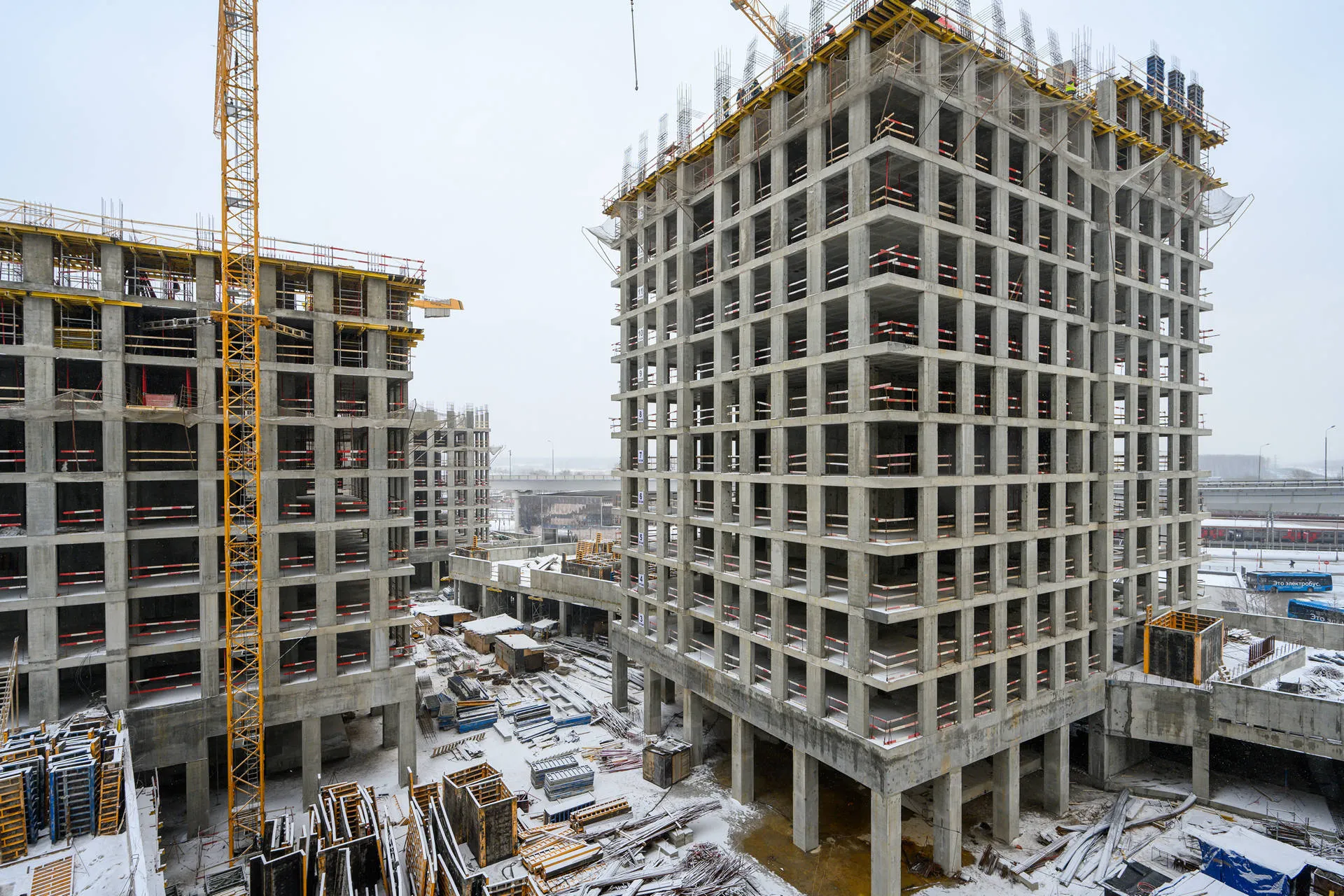 квартал «МИРАПОЛИС» ход строительства