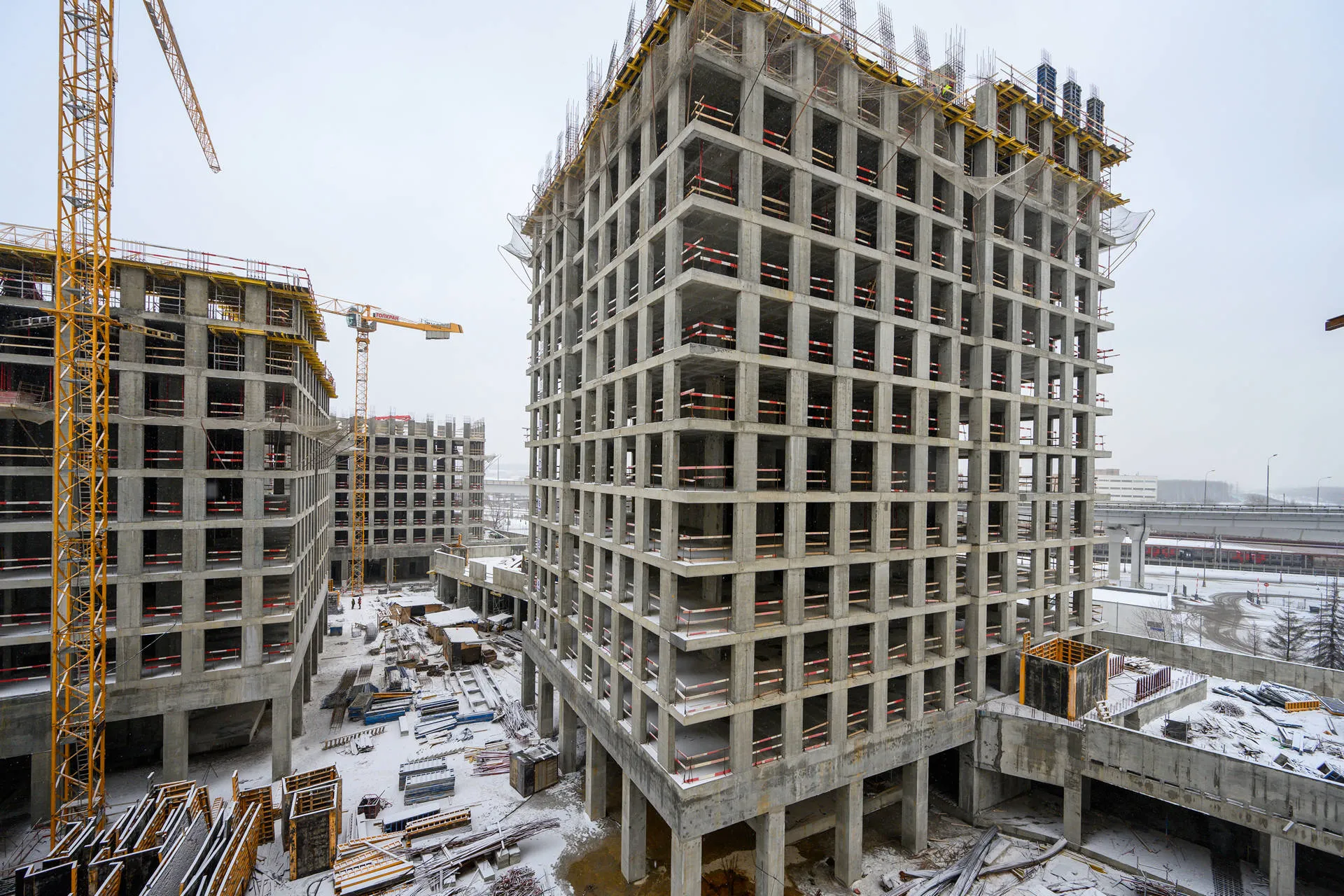 квартал «МИРАПОЛИС» ход строительства