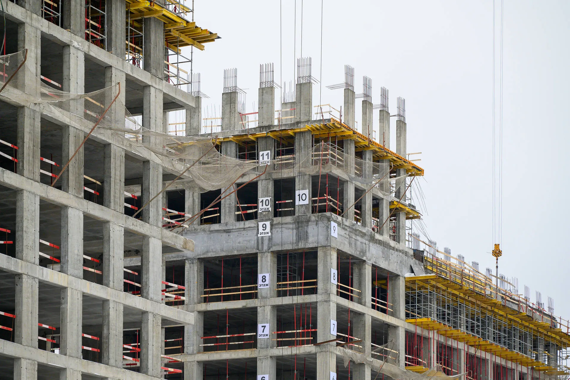 квартал «МИРАПОЛИС» ход строительства