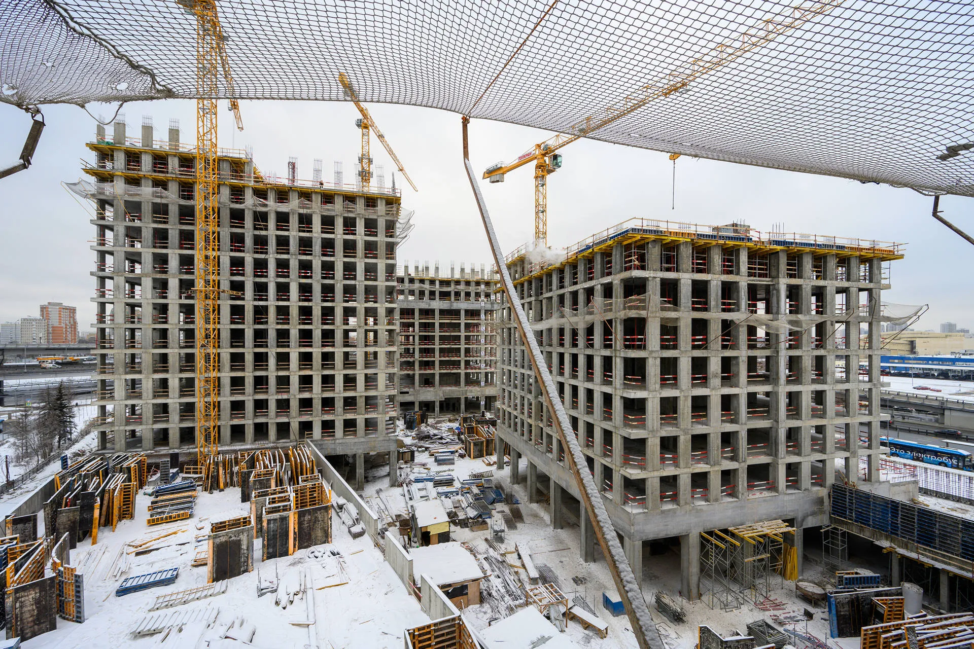 квартал «МИРАПОЛИС» ход строительства