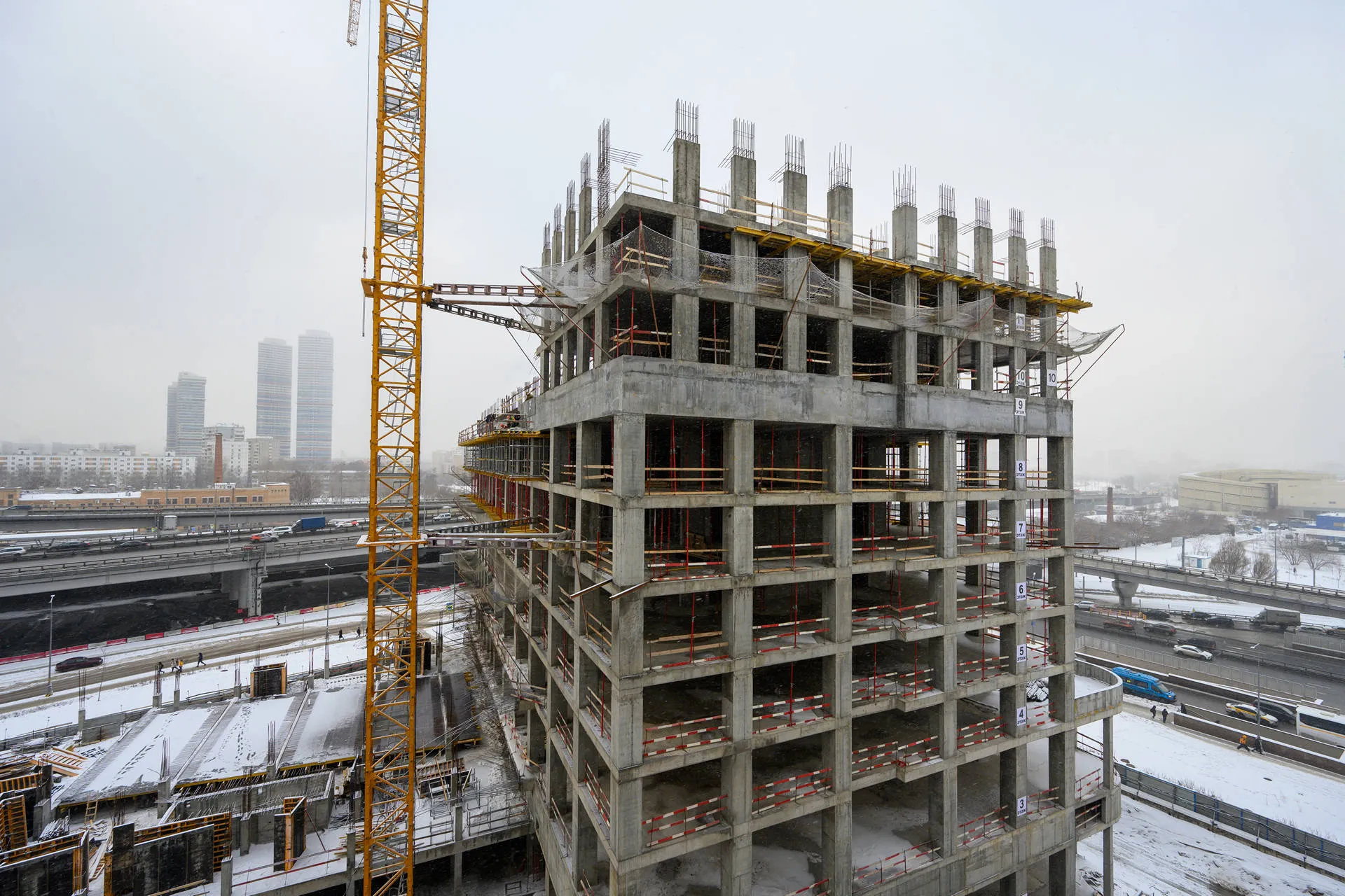 квартал «МИРАПОЛИС» ход строительства