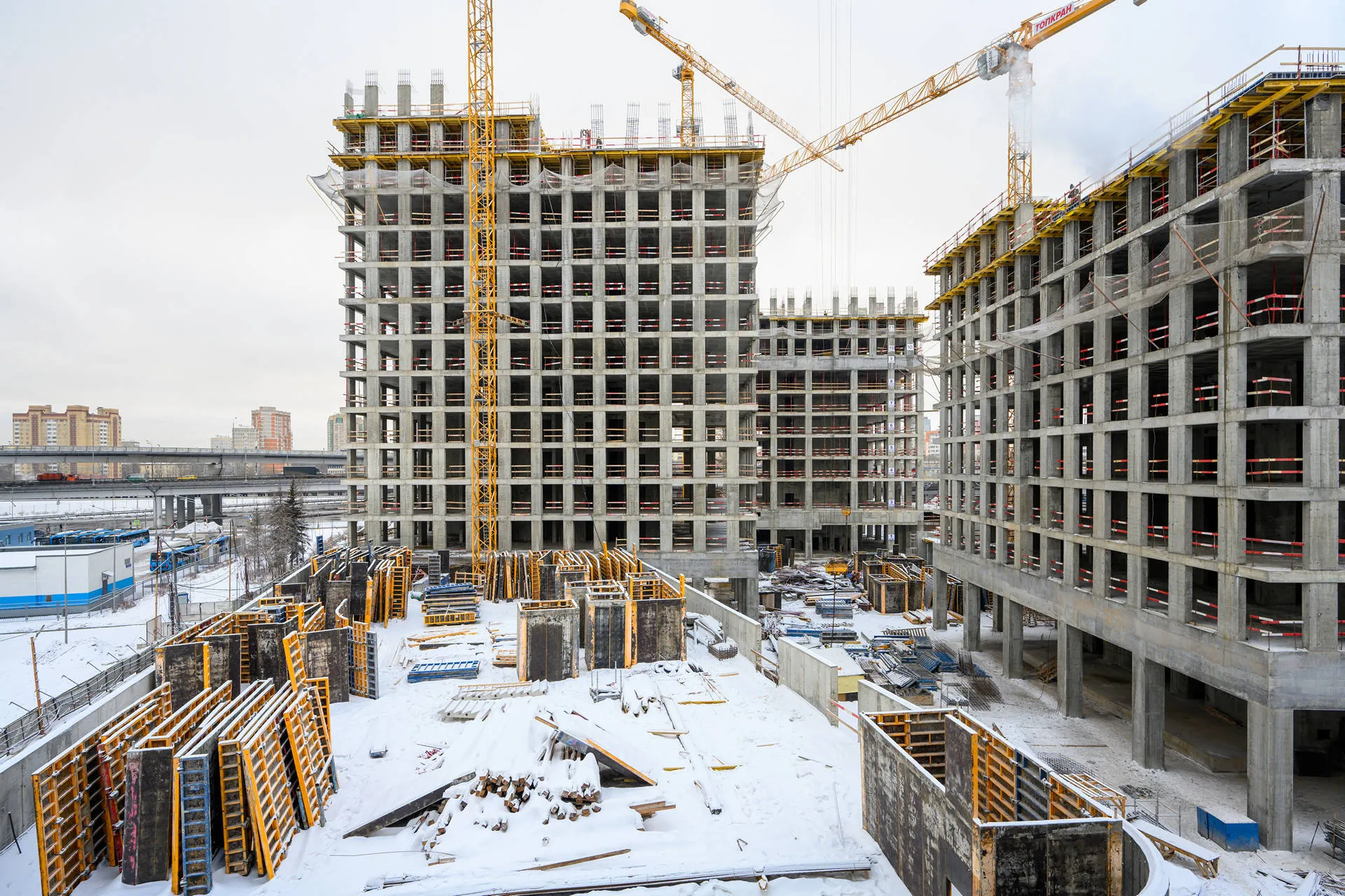 квартал «МИРАПОЛИС» ход строительства