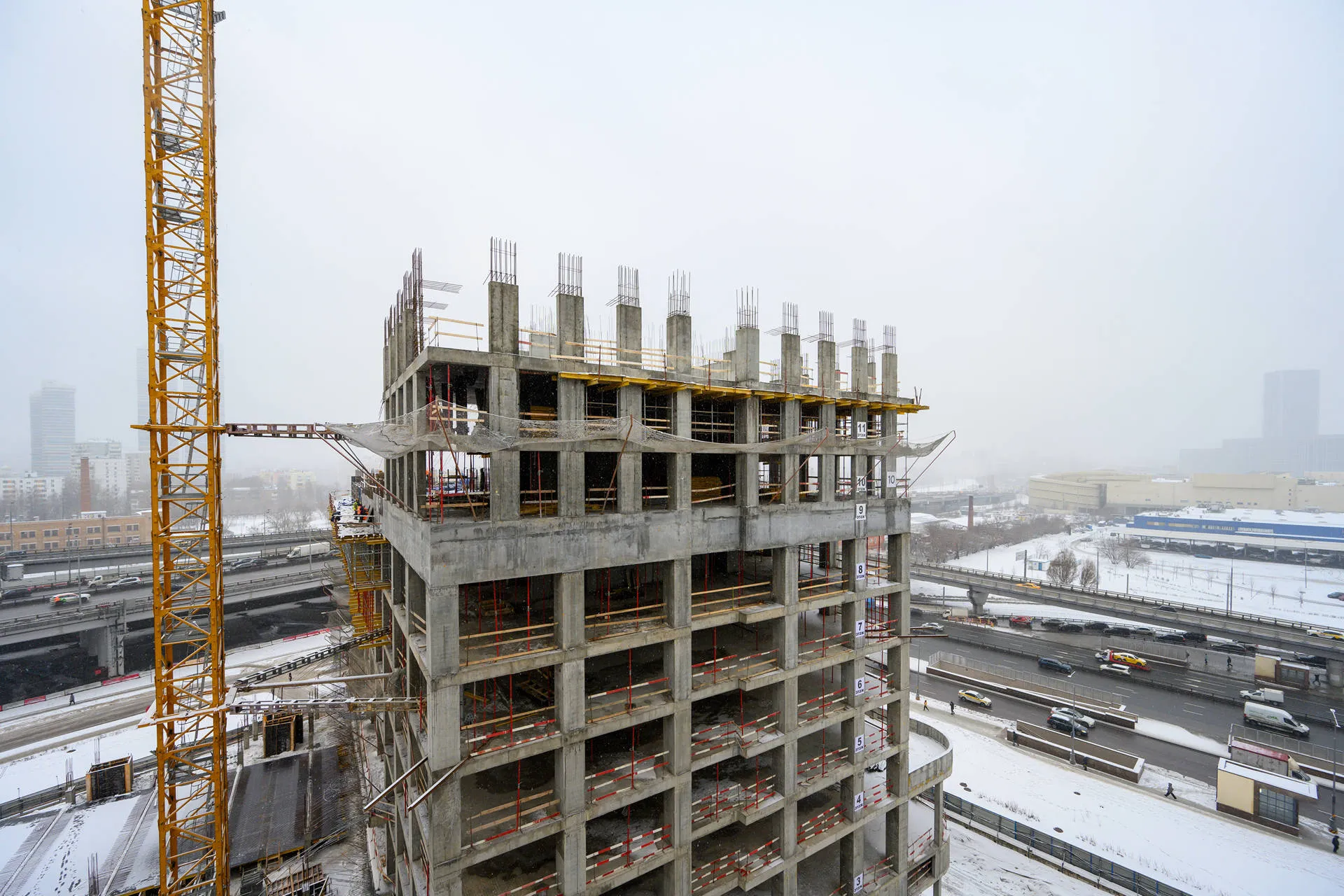 квартал «МИРАПОЛИС» ход строительства