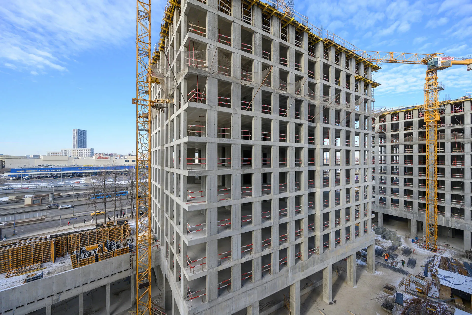 квартал «МИРАПОЛИС» ход строительства