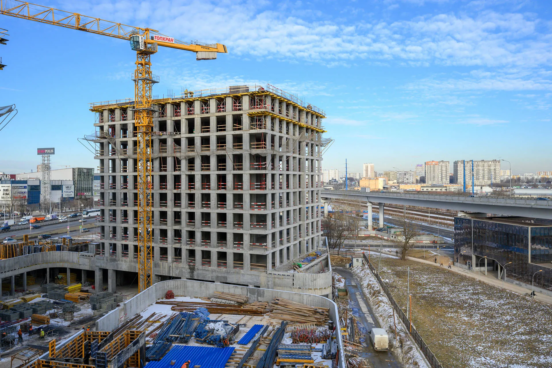 квартал «МИРАПОЛИС» ход строительства