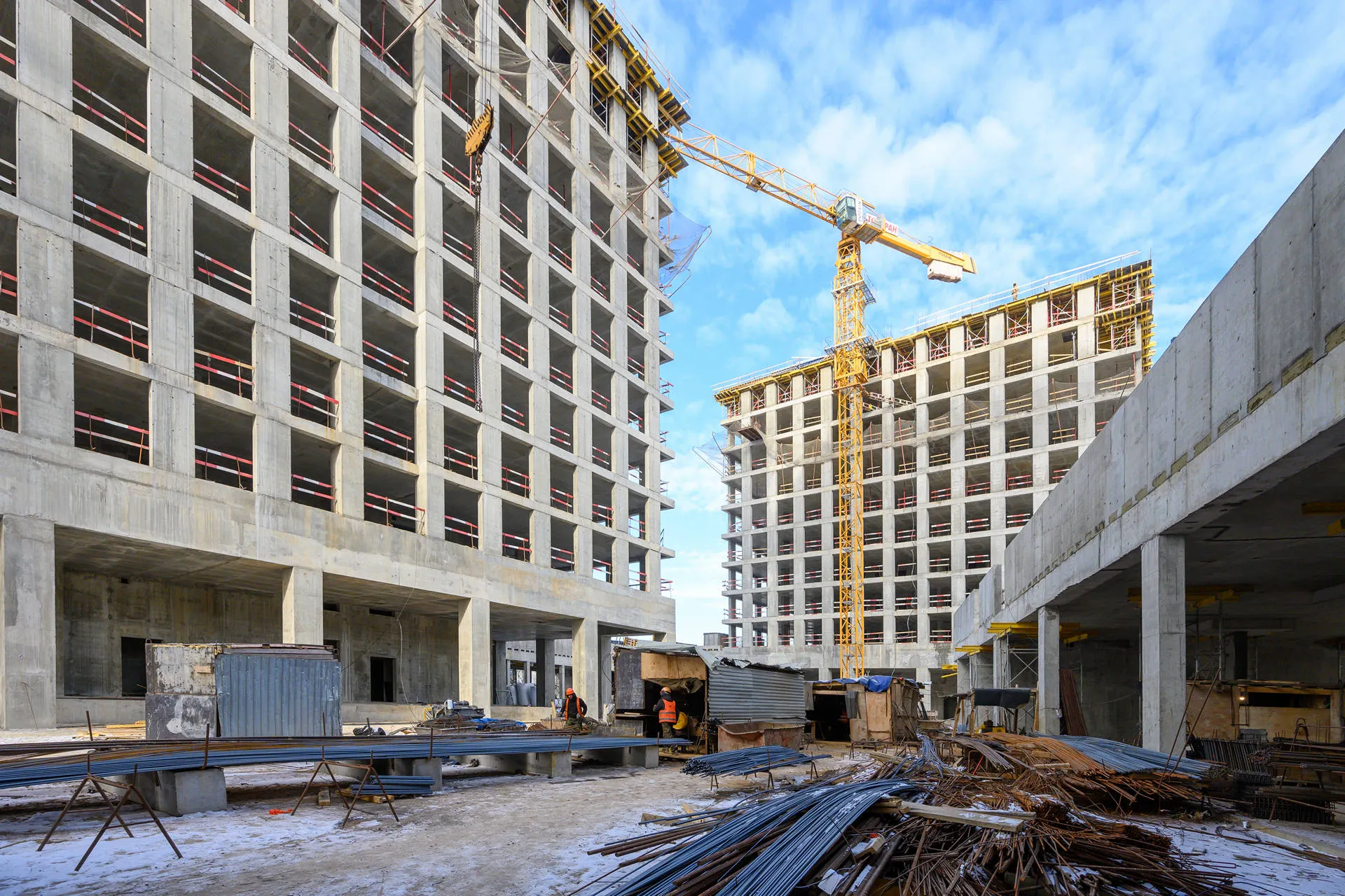 квартал «МИРАПОЛИС» ход строительства