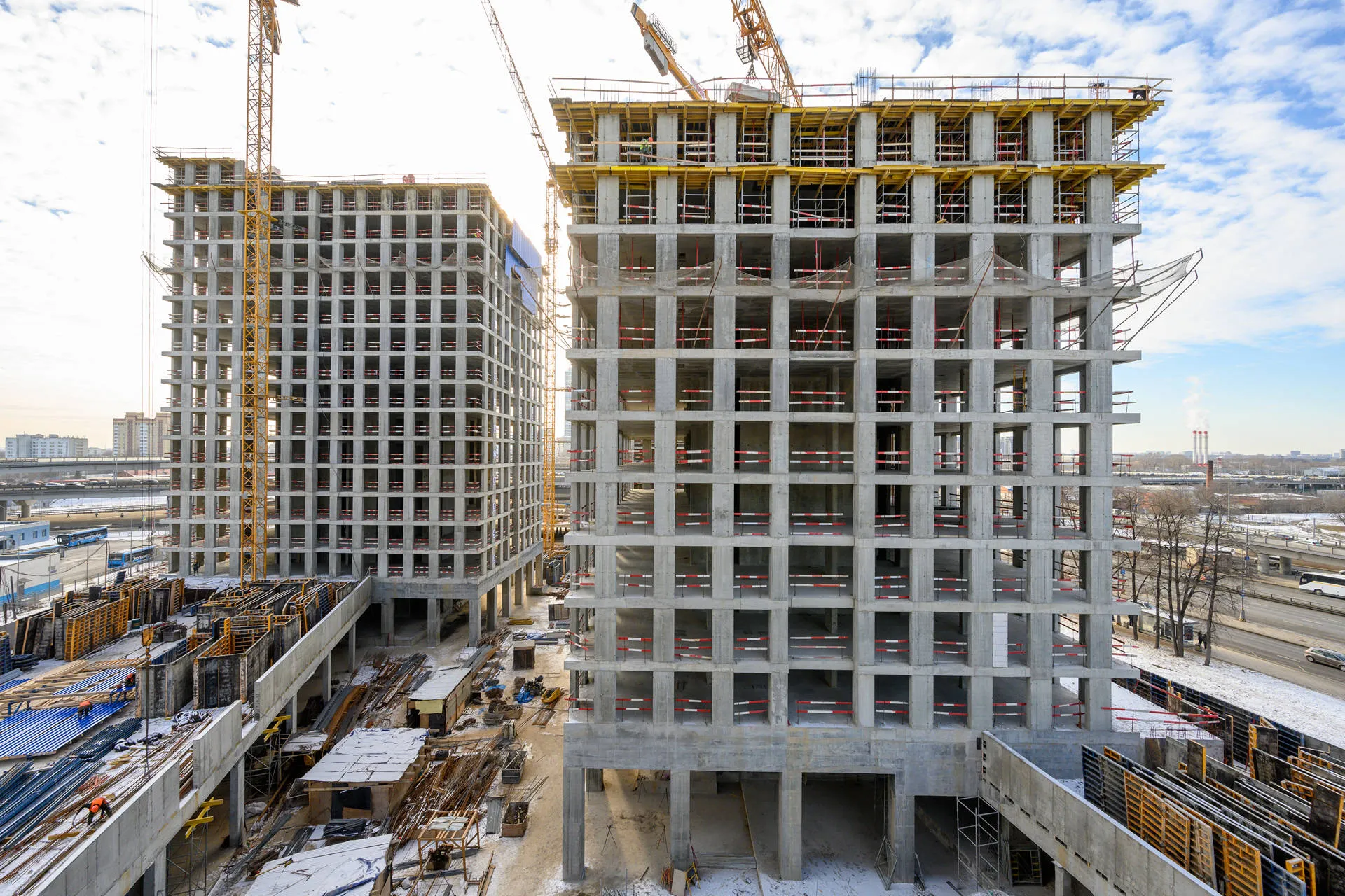 квартал «МИРАПОЛИС» ход строительства